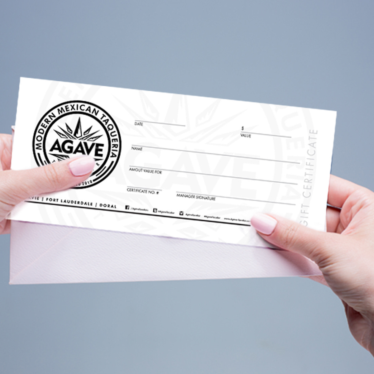 Agave Restaurant Gift Certificate