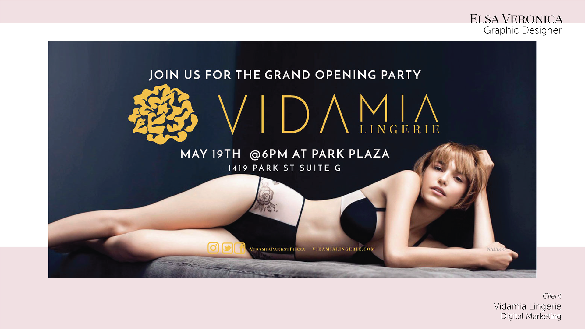 Digital campaign for the brand