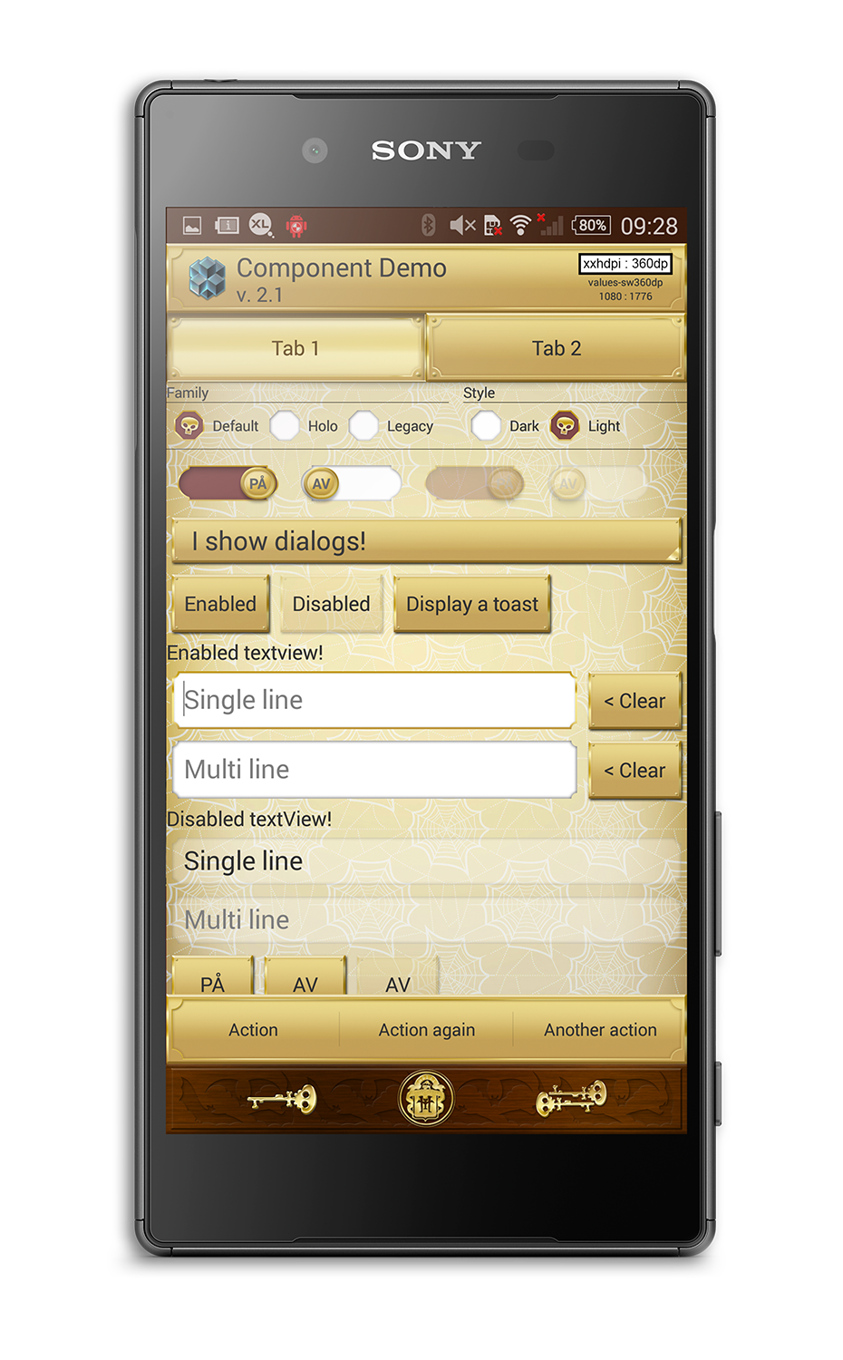 LIGHT THEME