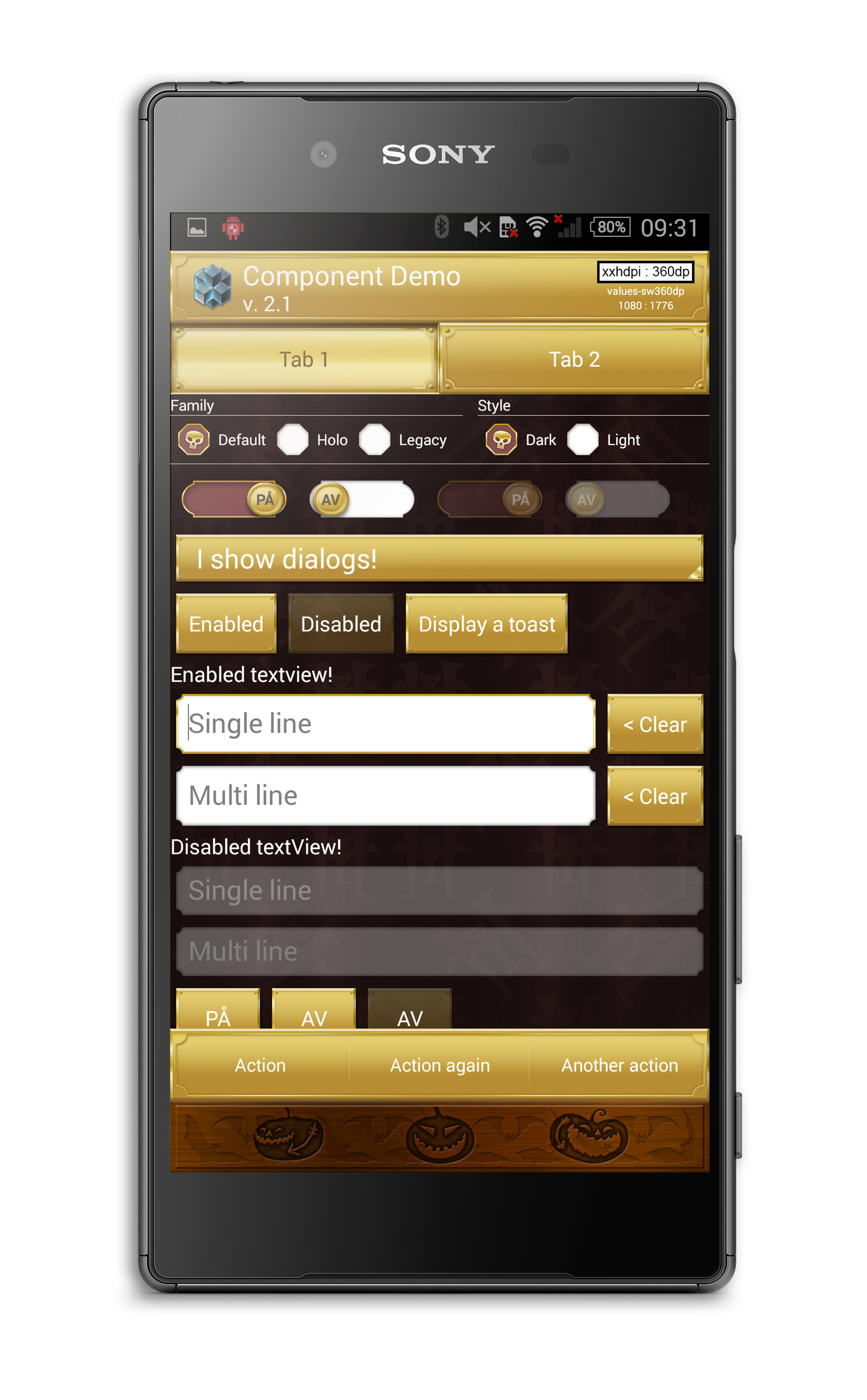 DARK THEME