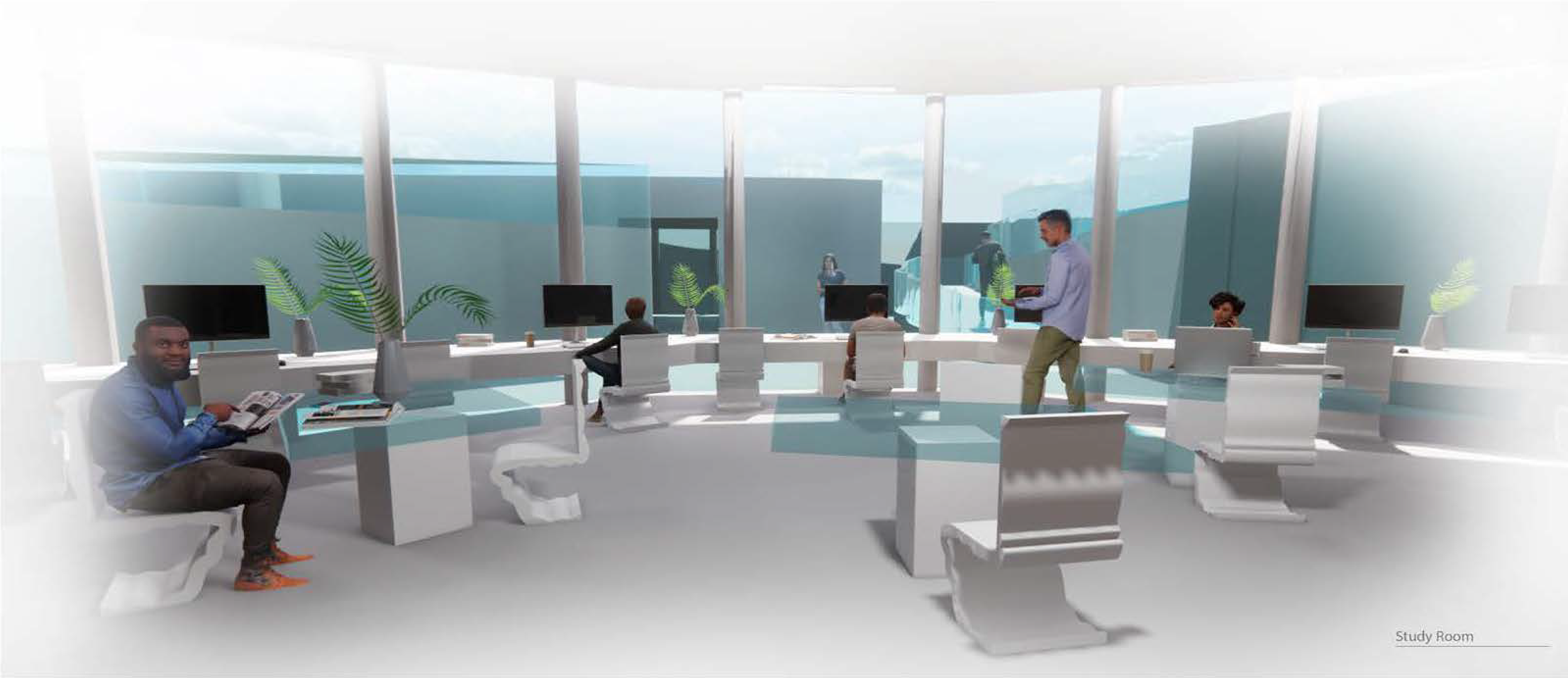 Vignette of Study Room