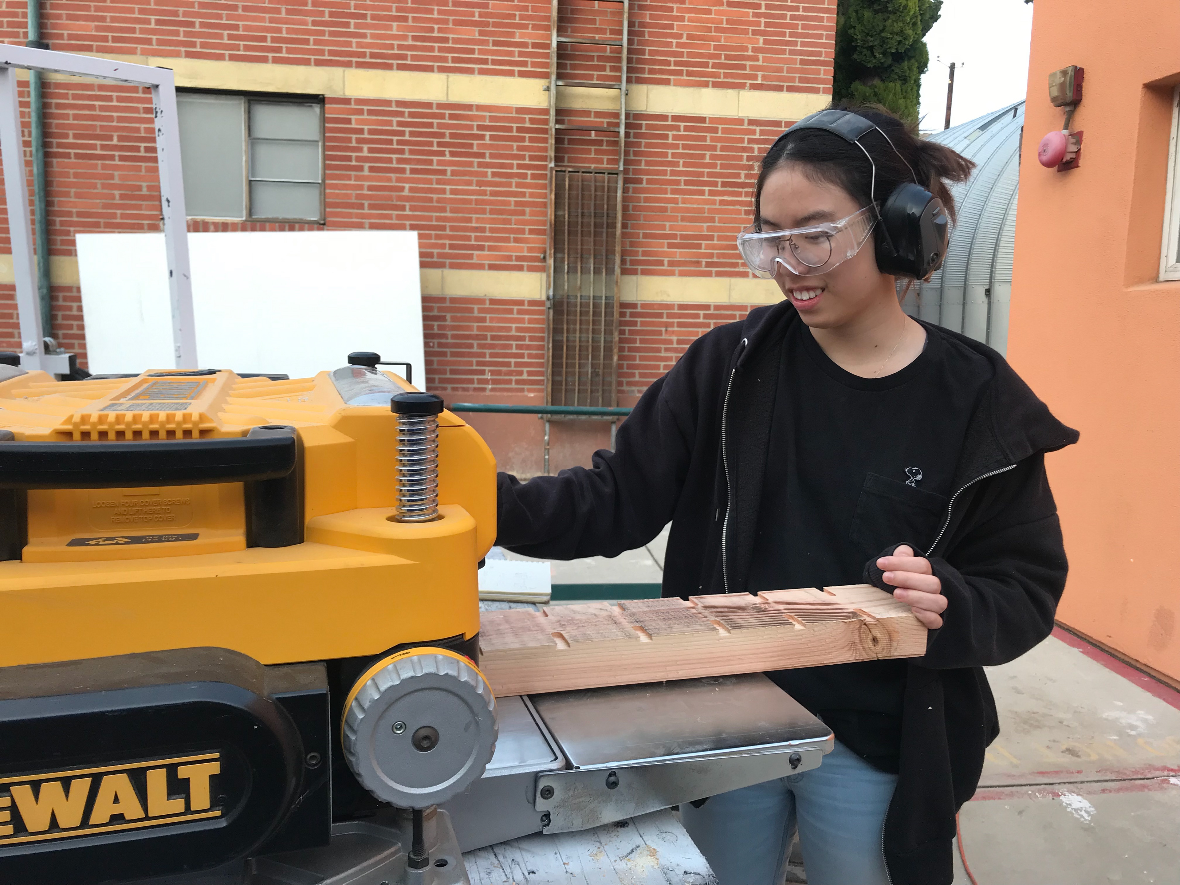 Sanding Wood