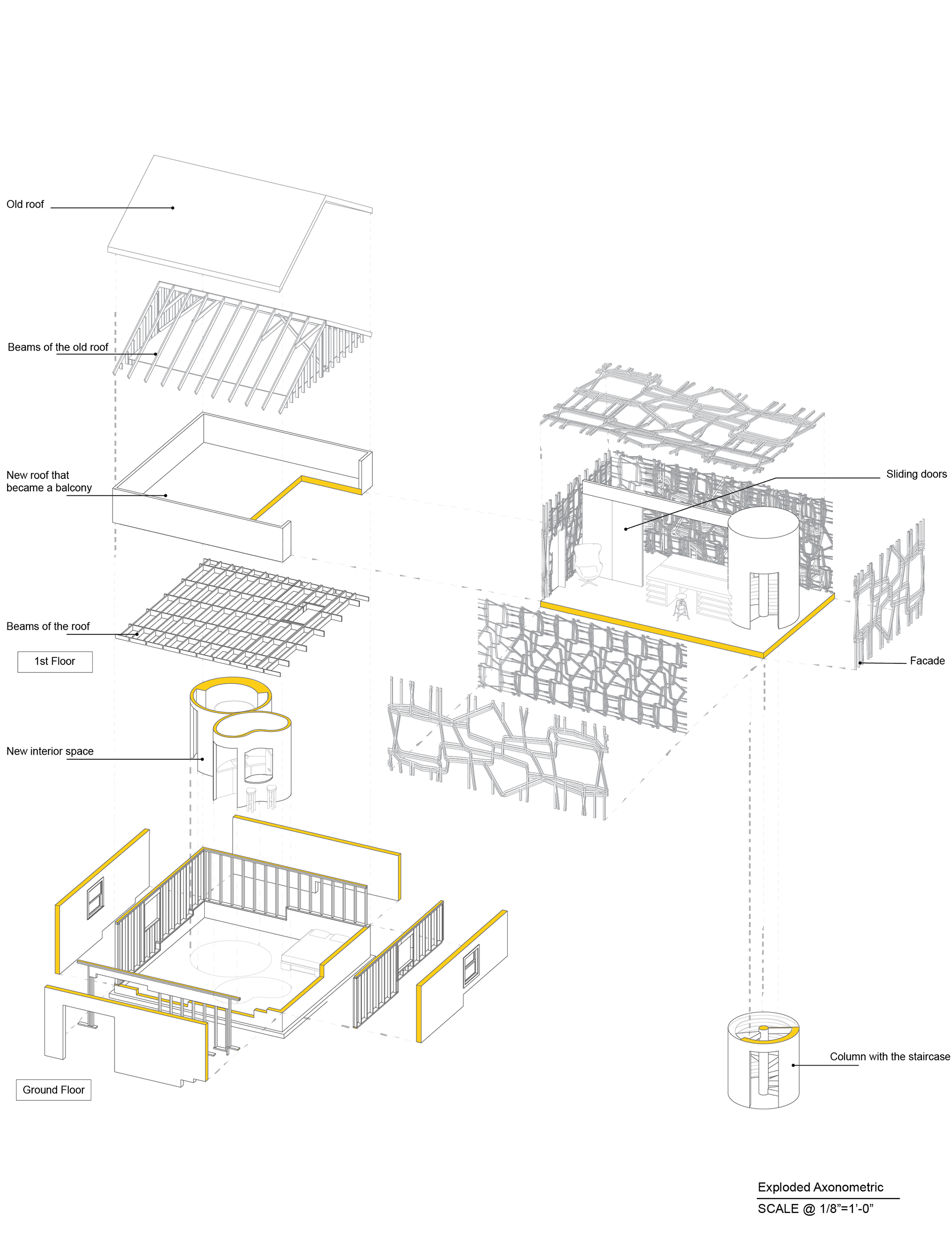 Exploded Axonometric