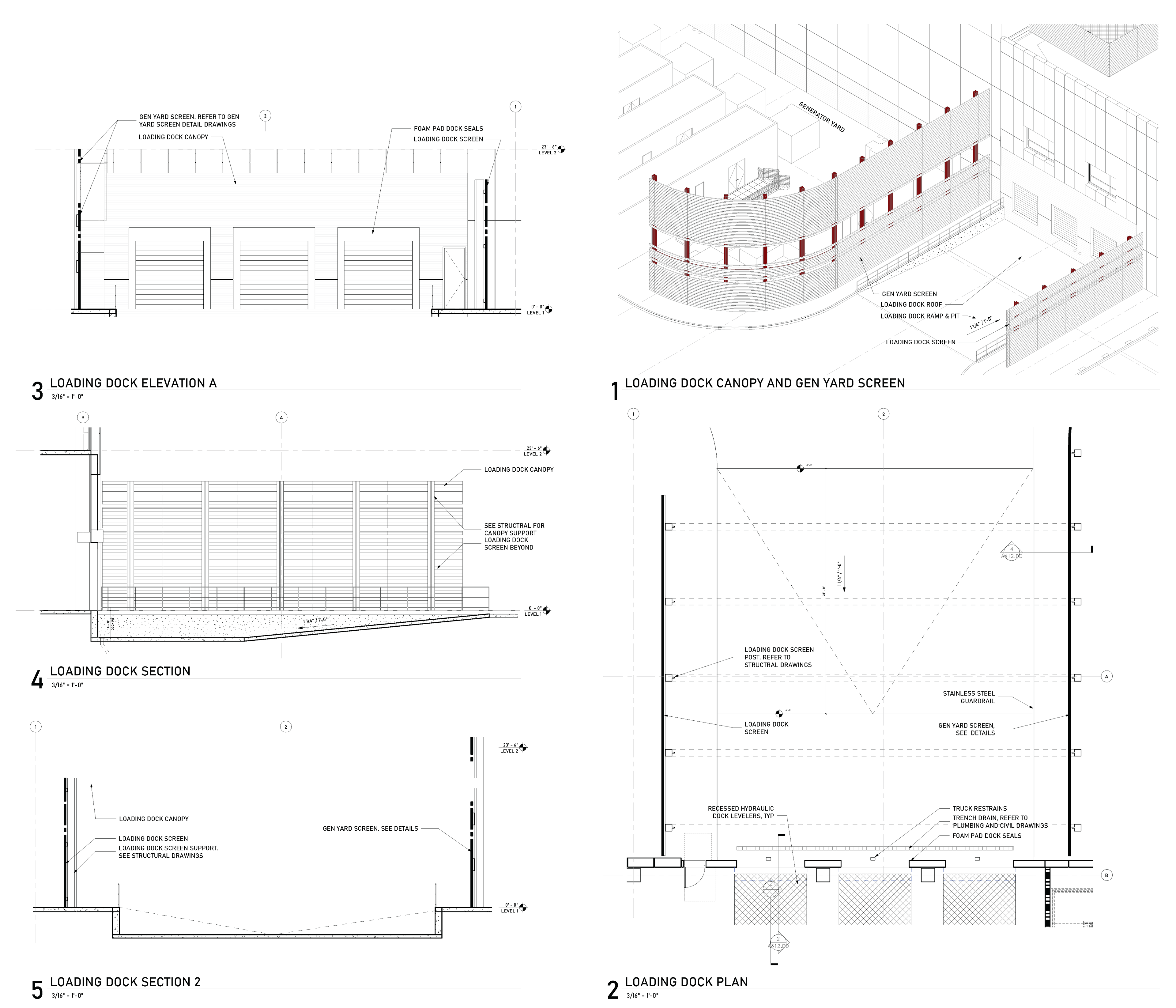 LOADING DOCK DRAWINGS