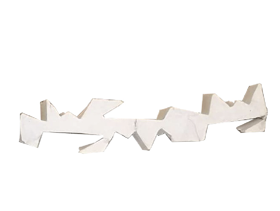 Experimental Model Made with Plaster Two