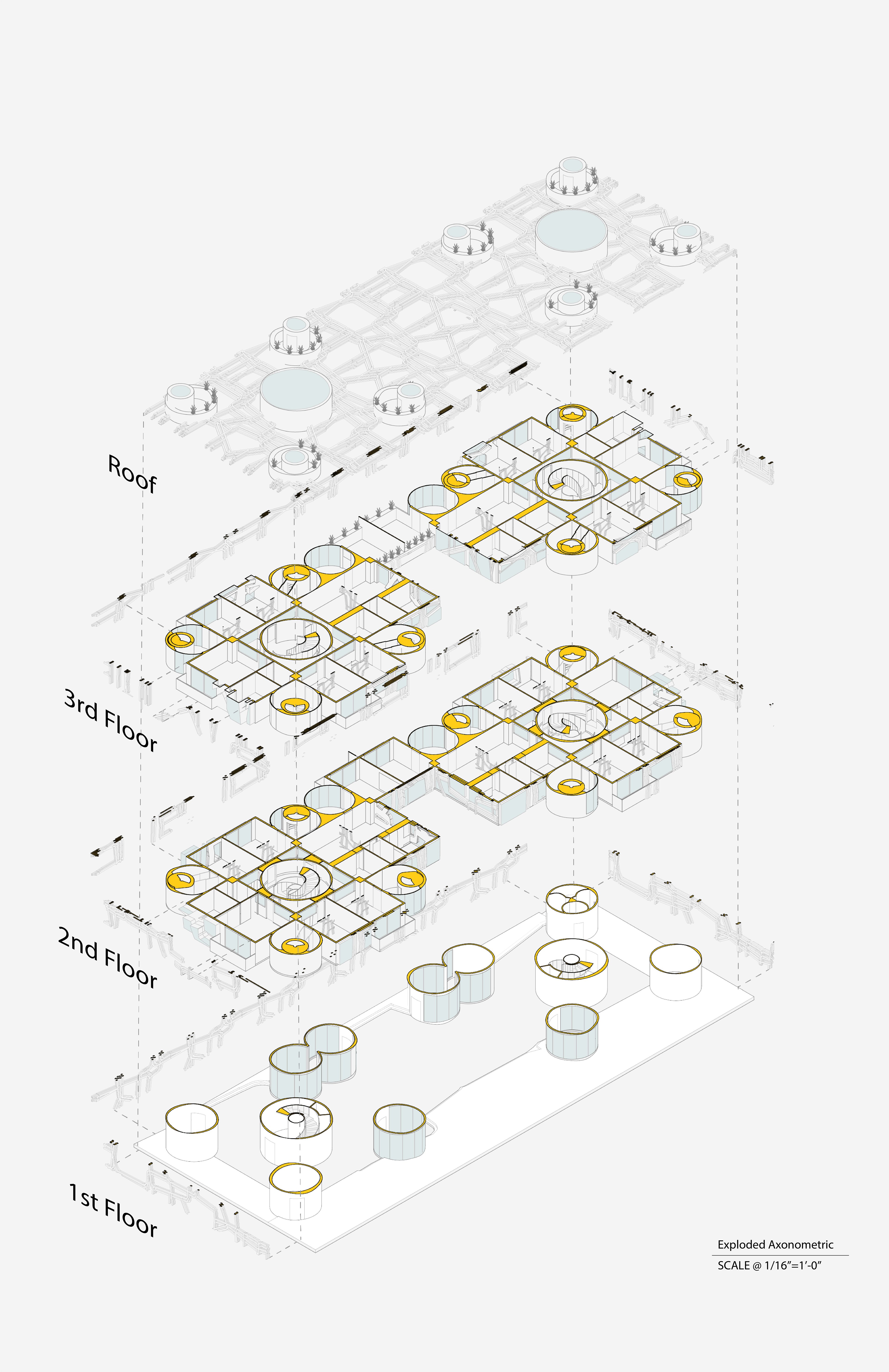 Exploded Axonometric