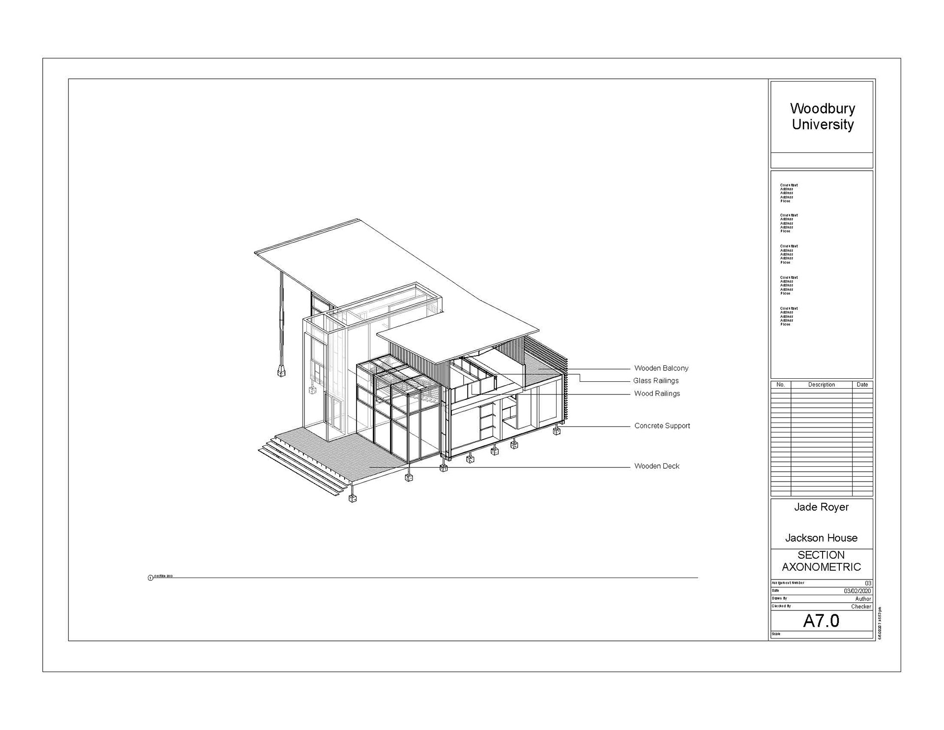 Axonometric Drawing