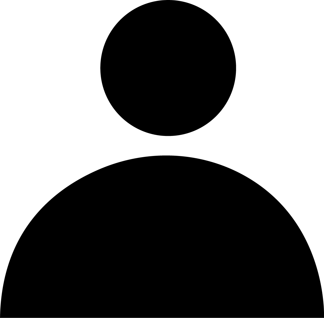It is a vector image of a silhouette of a person.