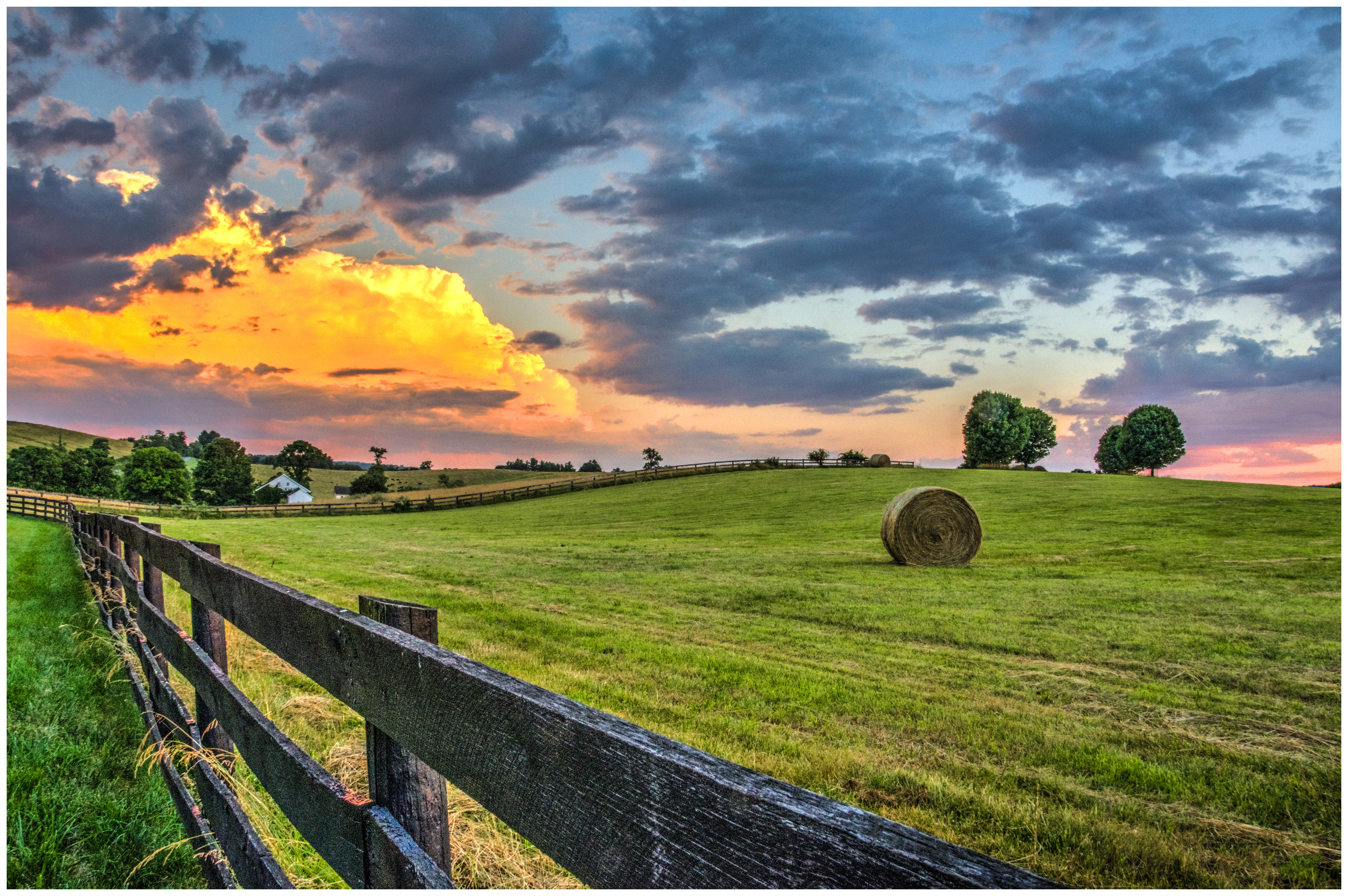 Print 7...Sunrise field...