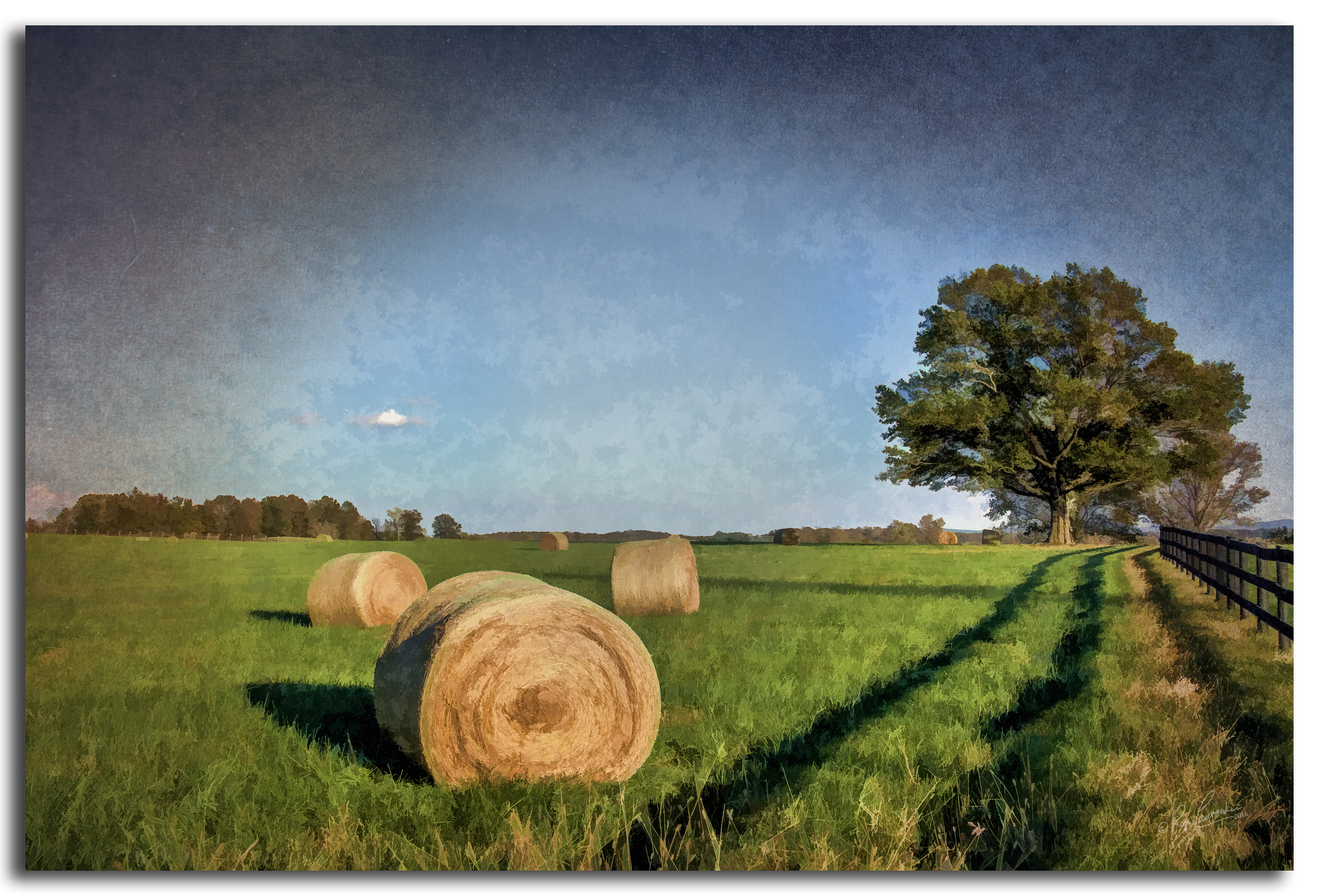 Print 14...On Rokeby Road near Upperville....