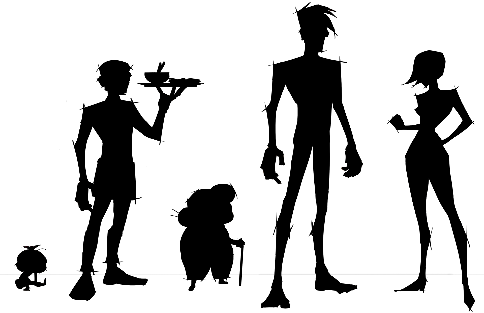 silhouettes