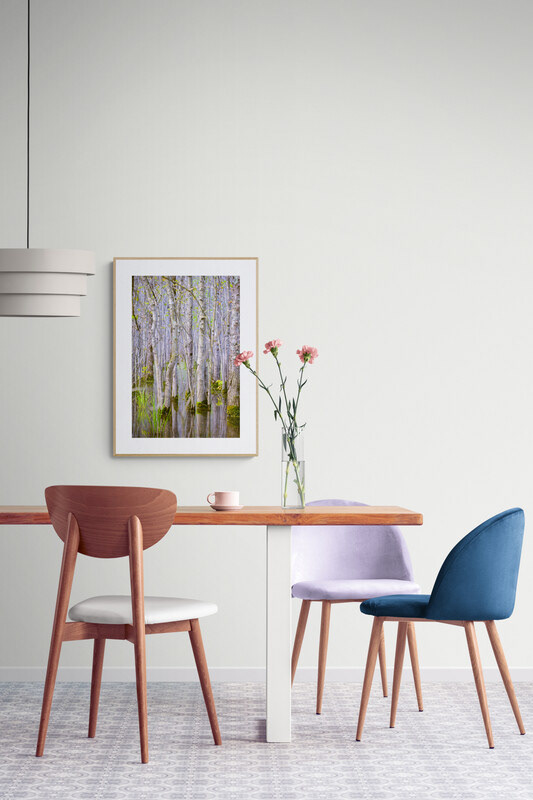 16"x24" print (matte and frame for illustration only)
