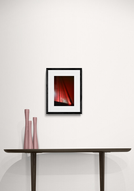 8"x12" print (matte and frame for illustration only