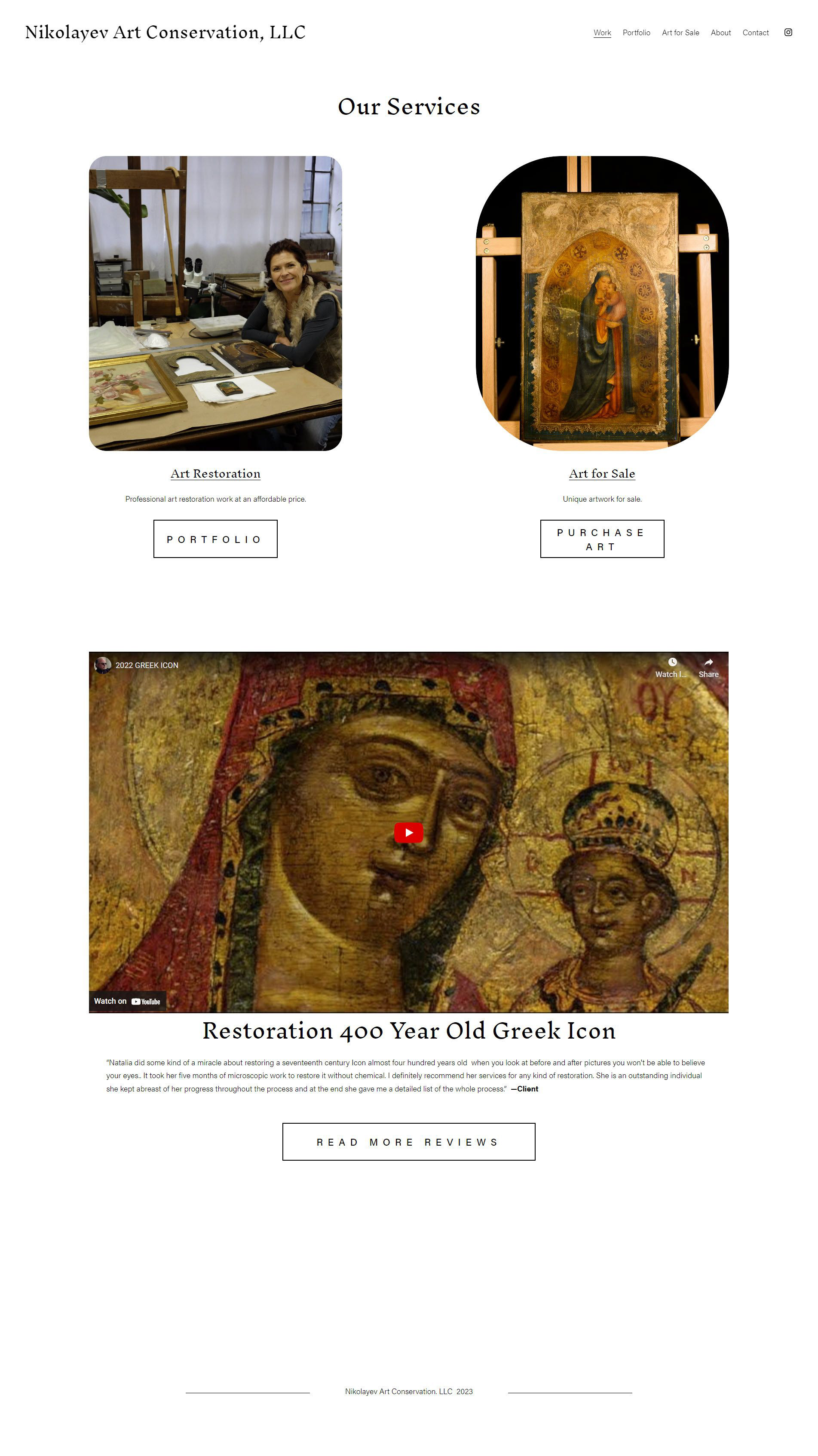 Video / Website Content