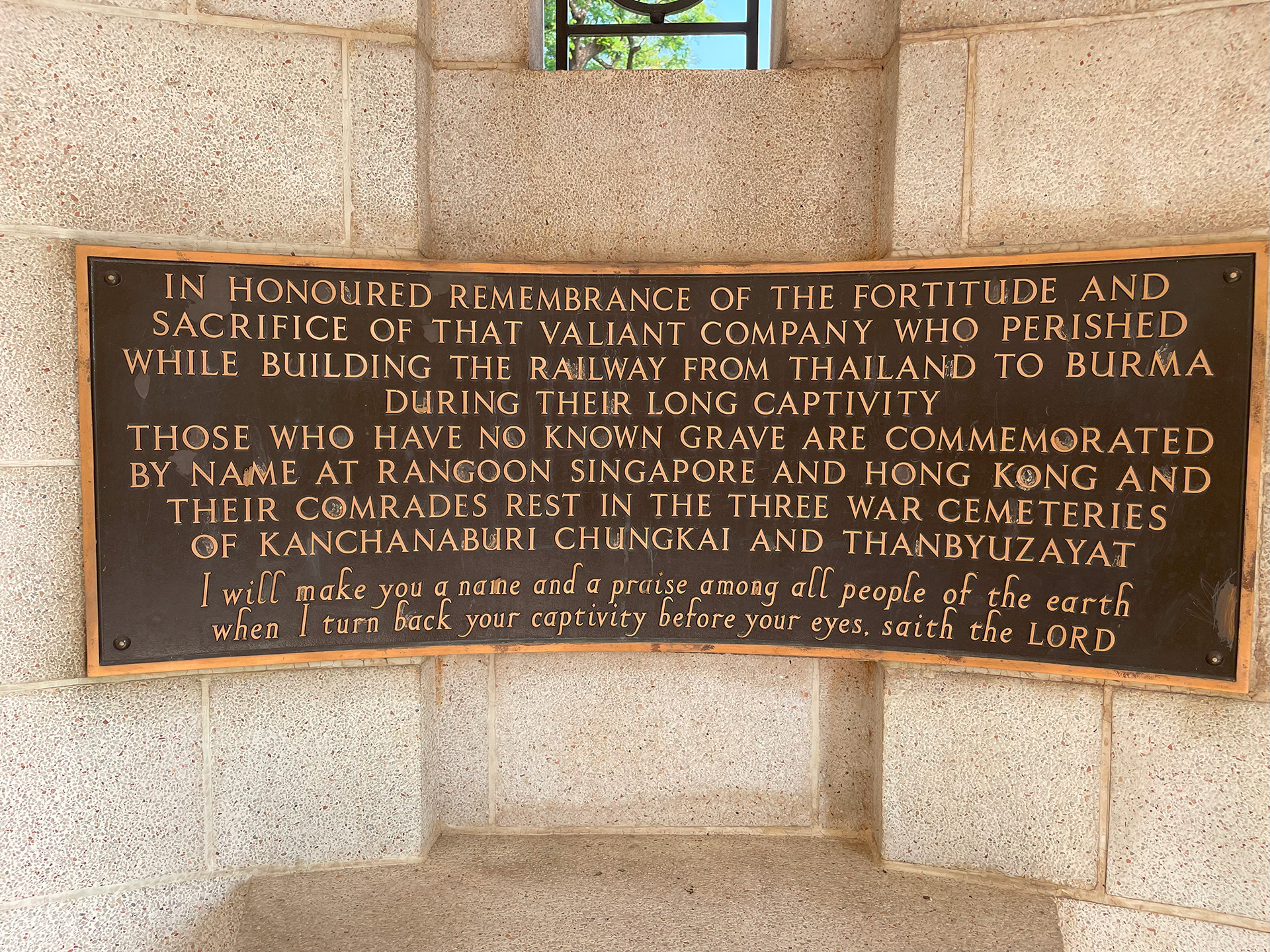 Honouring the fallen