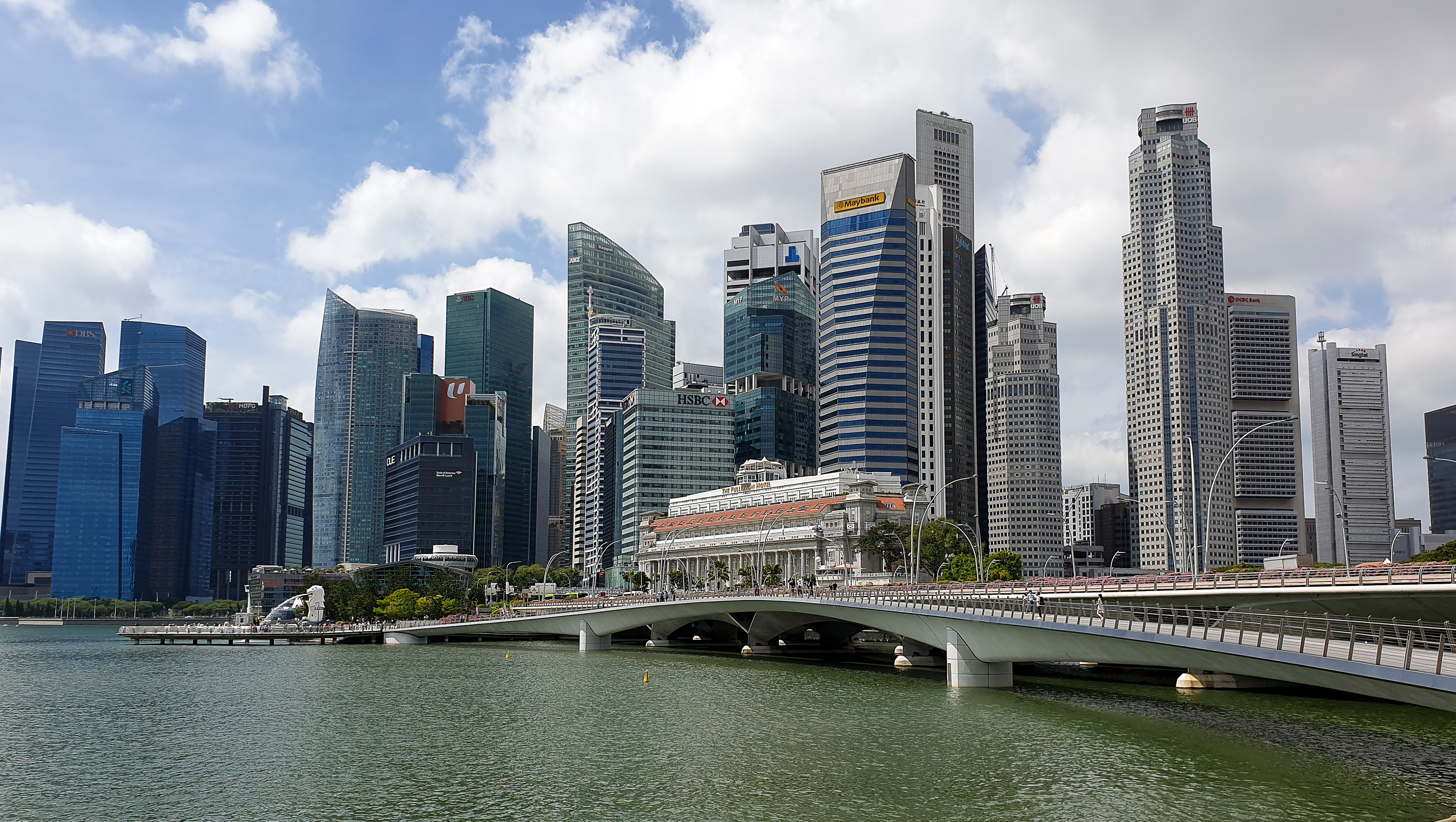 Singapore Marina Skyline