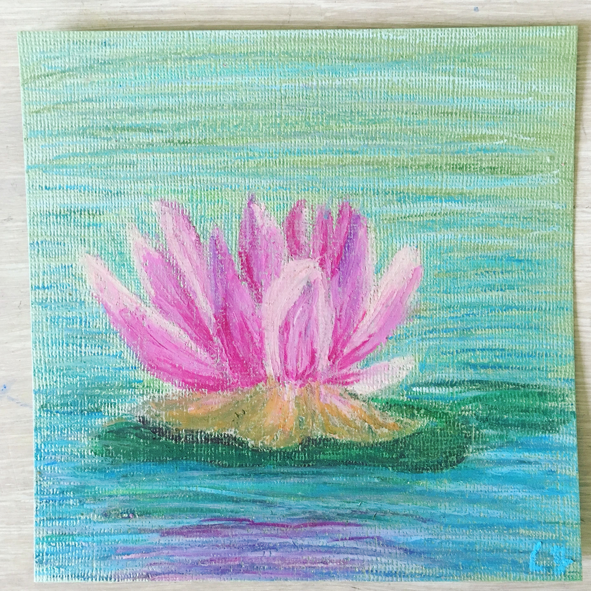 oil pastel