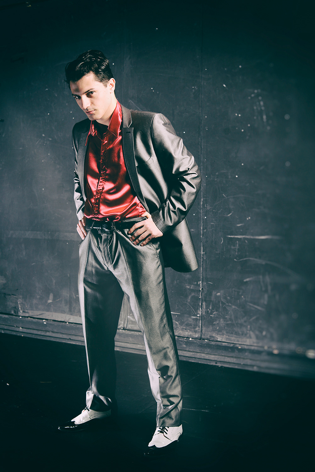 Poster photoshoot for The Royal Welsh College of Music & Drama's production of 'Mojo'
