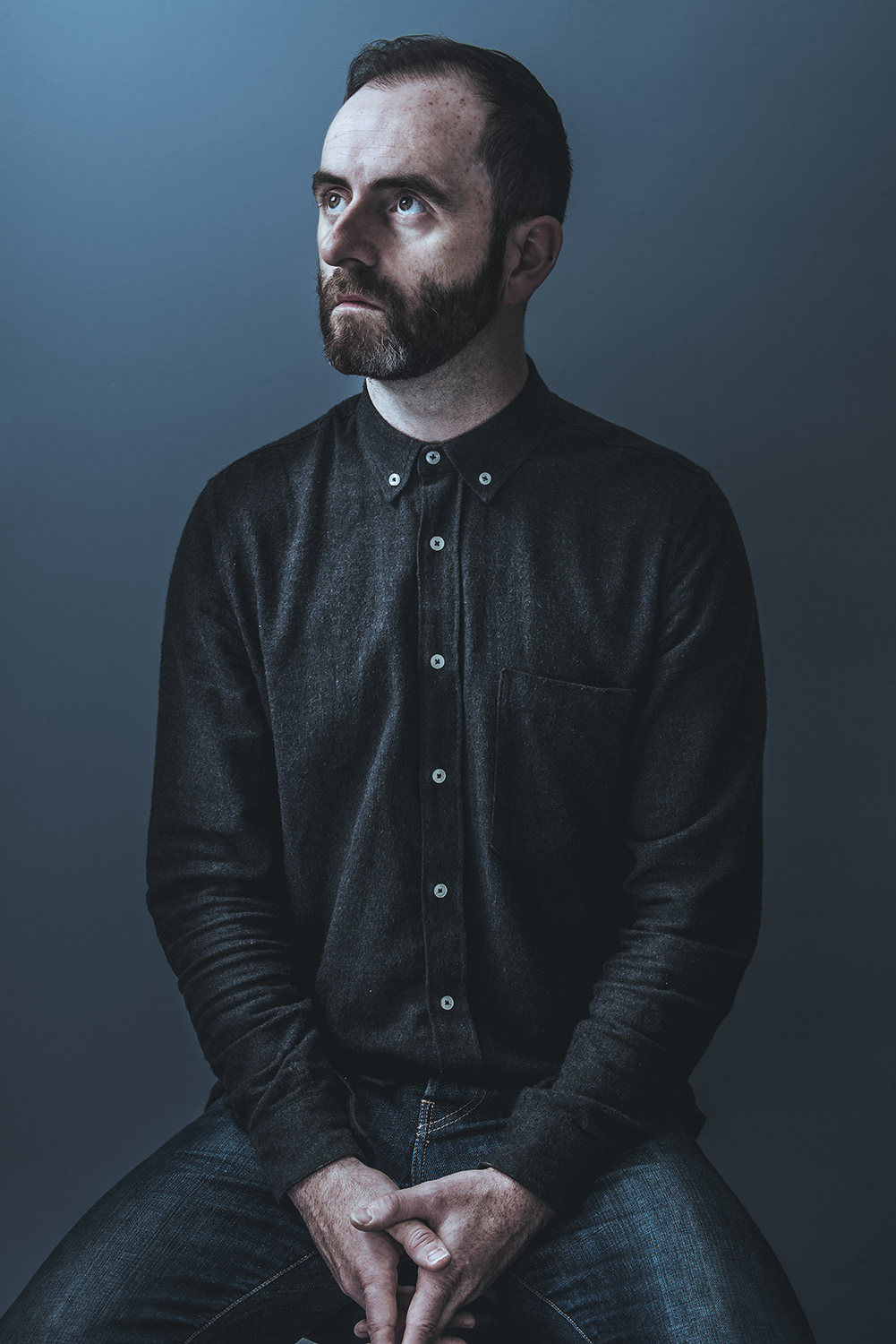 Portrait of musician/composer Tom Raybould