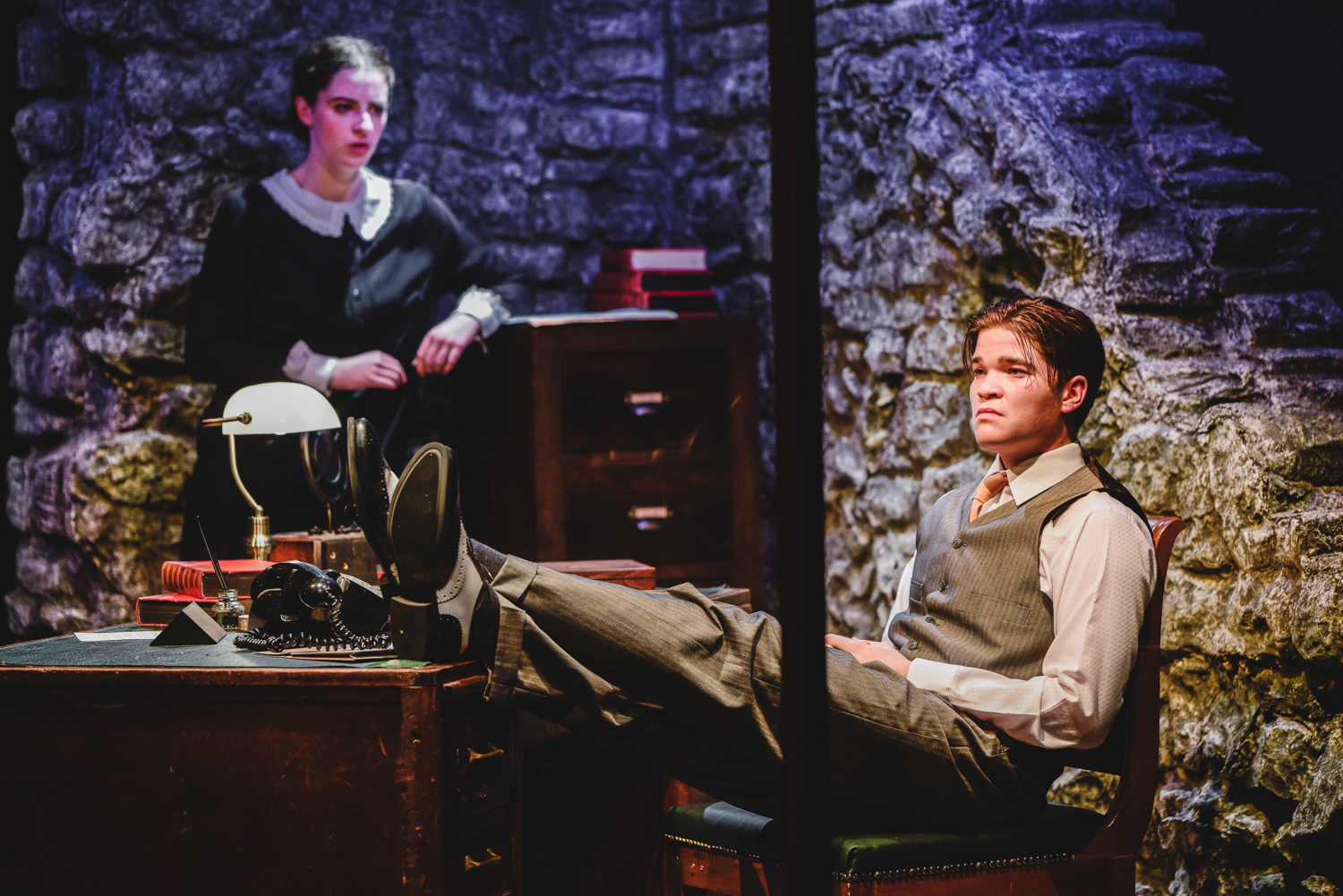 The Royal Welsh College of Music and Drama's production of 'London Wall'