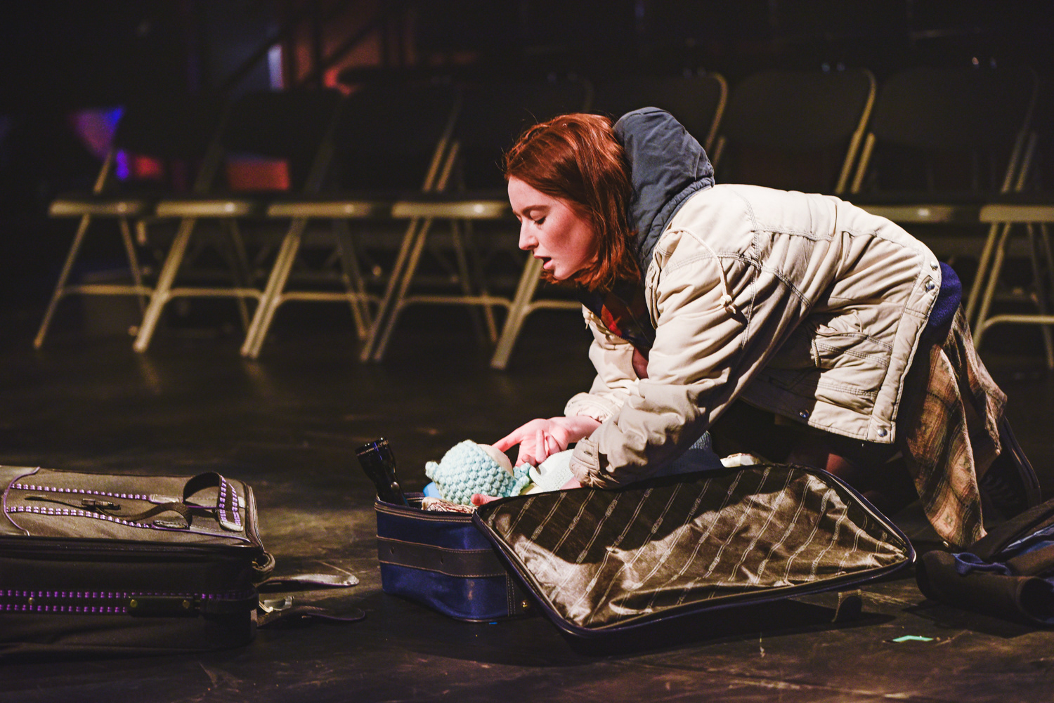 Theatre Genedlaethol Cymru's production of 'Y Cylch Sialc' (Caucasian Chalk Circle) Directed by Sarah Bickerton