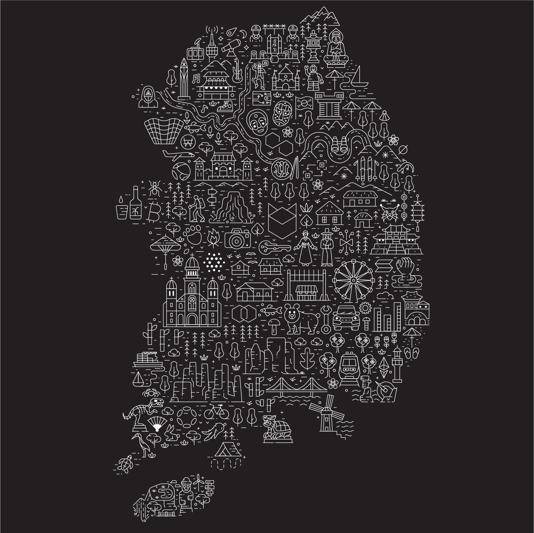 South Korea Light Version