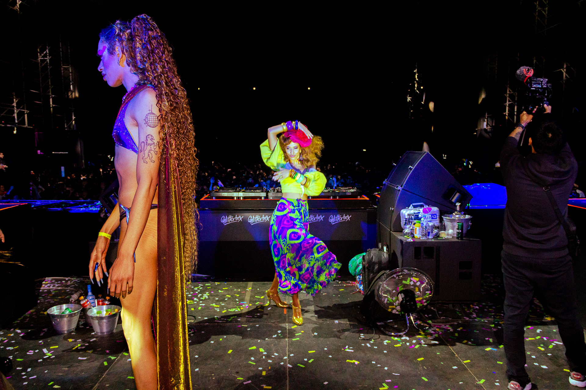 Natasha Diggs at Glitterbox, June 2023 for M.SLive at Arca - São Paulo, BR