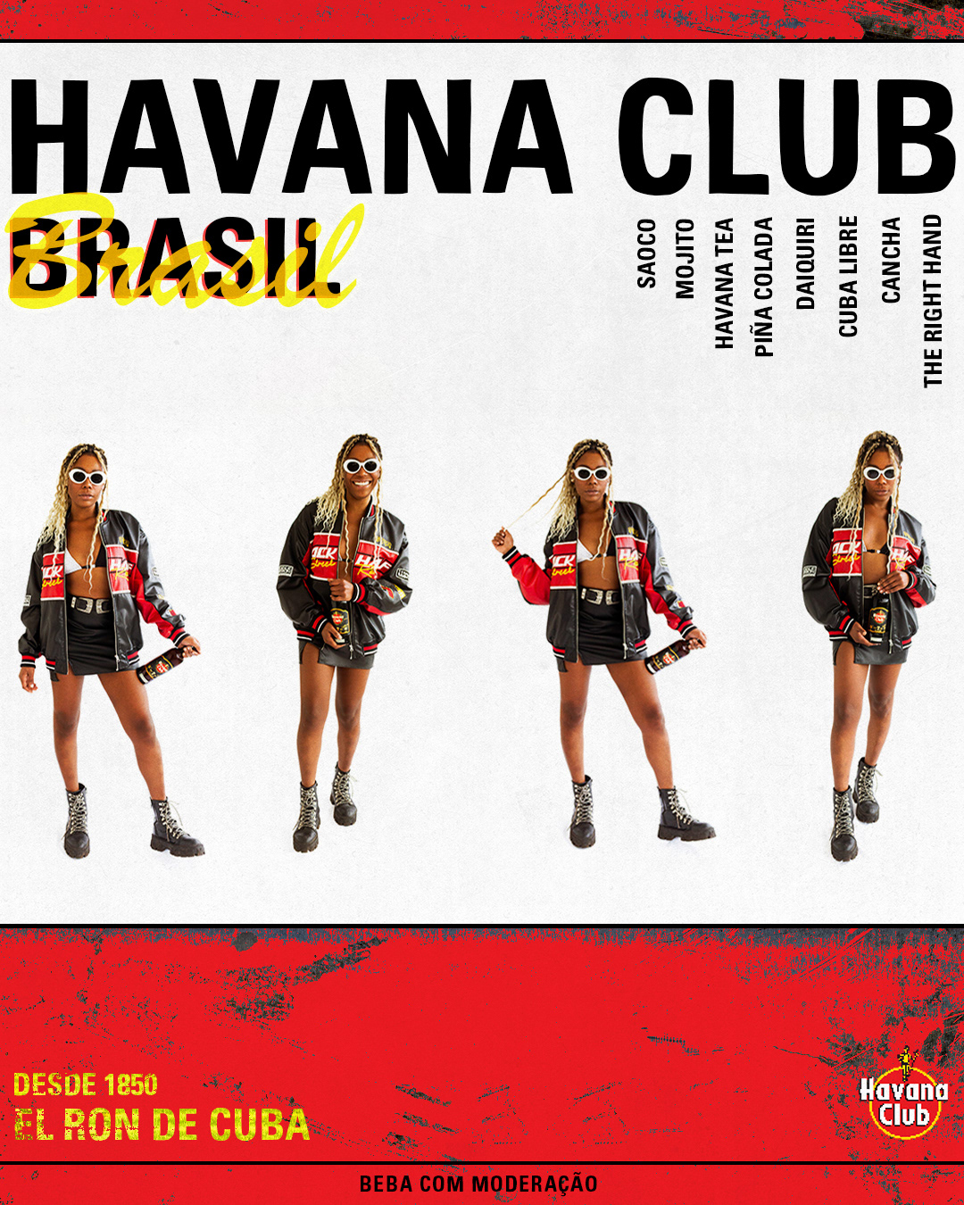 Lorena for Havana Club Brasil & Snts.inc, January 2023 - São Paulo, BR