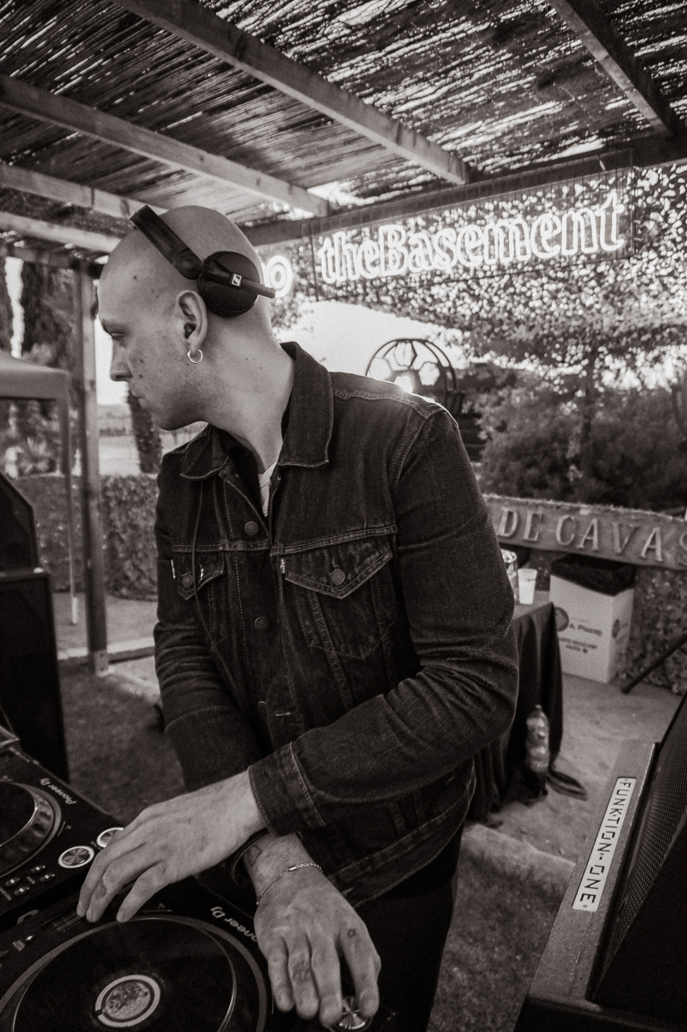 Leon Vynehall @ Día de Cavas, April 2024 for TheBasement & Laaso - Barcelona, ES