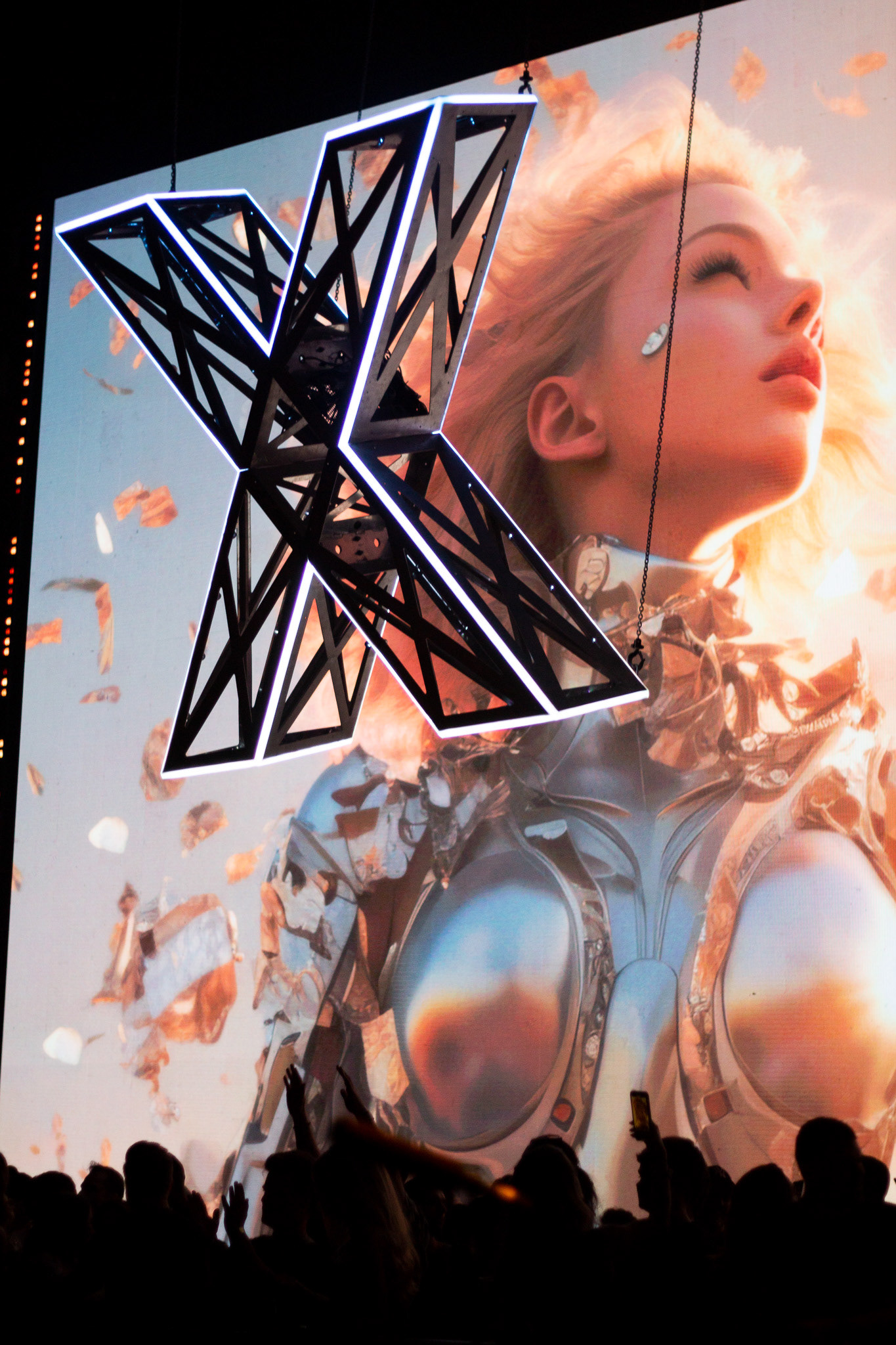 X by Adriatique, September 2023 for M.SLive at Arca - São Paulo, BR