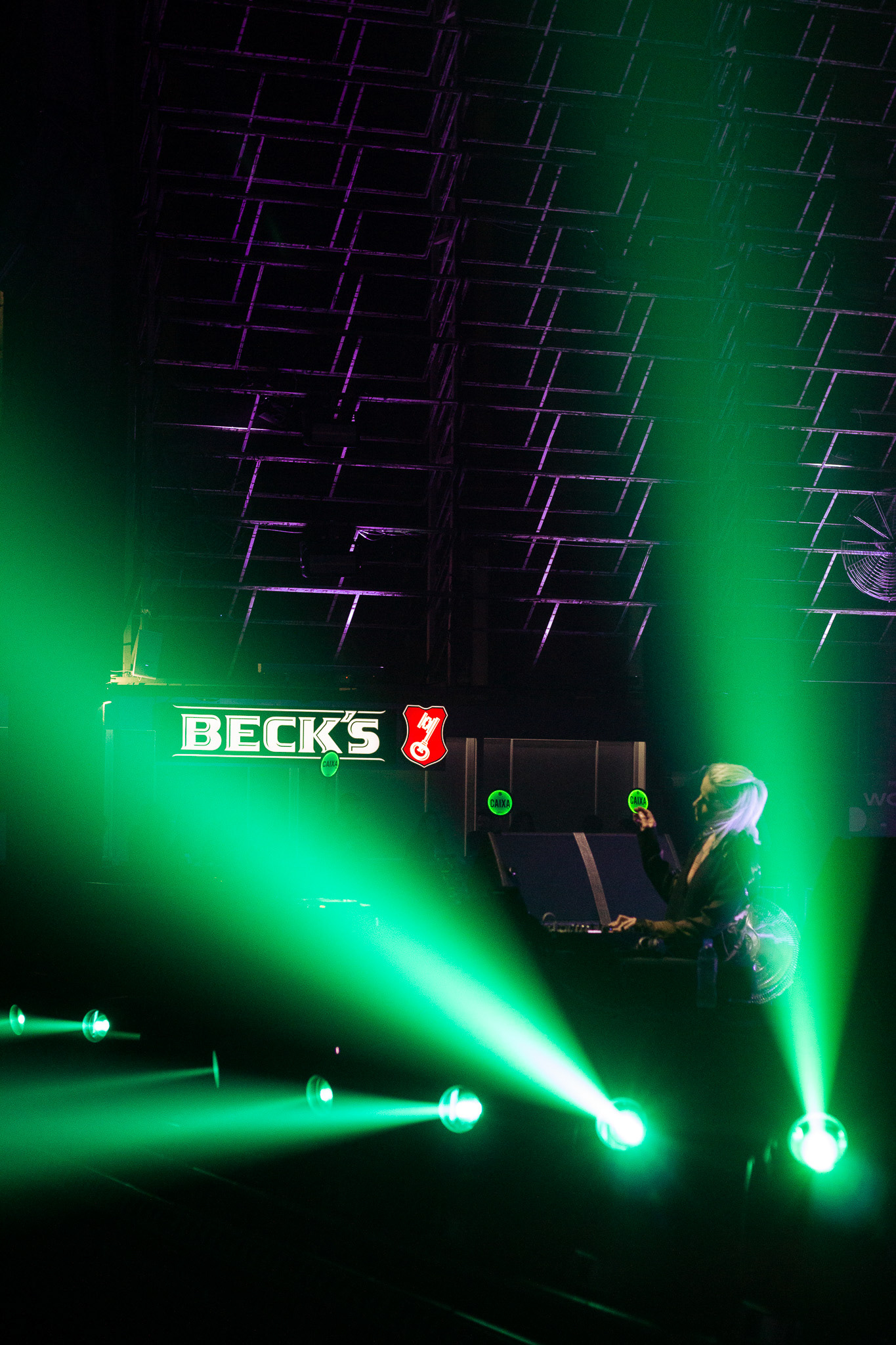 Blancah @ X by Adriatique, September 2023 for M.SLive at Arca - São Paulo, BR