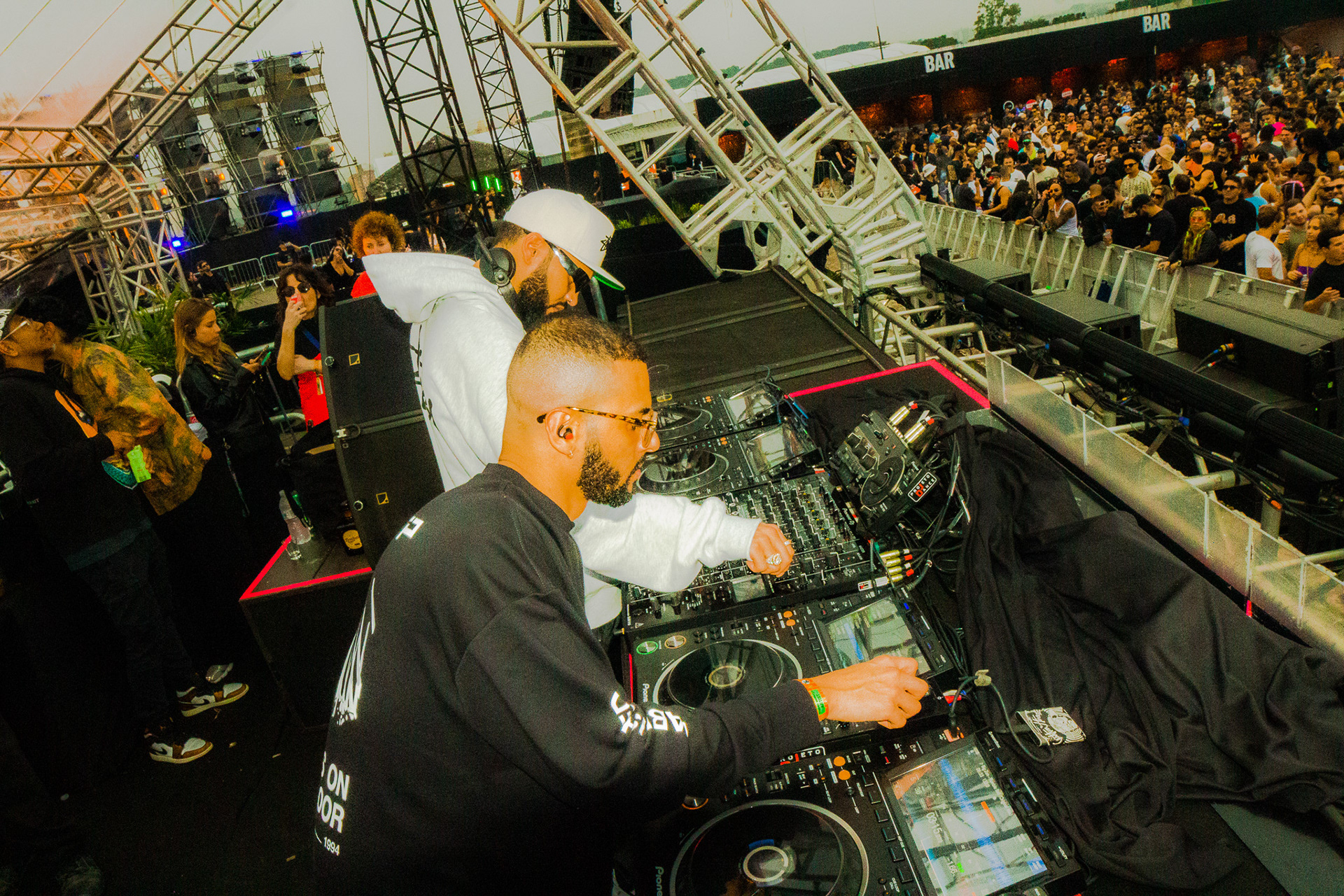 The Martinez Brothers at TimeWarp Brasil for Entourage, May 2023 - São Paulo