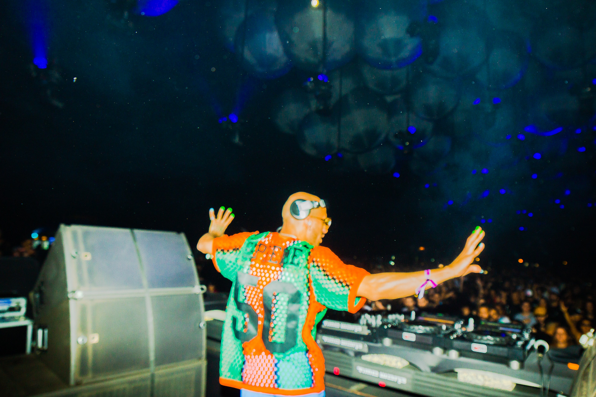 Patrick Mason at TimeWarp Brasil for Entourage, May 2023 - São Paulo