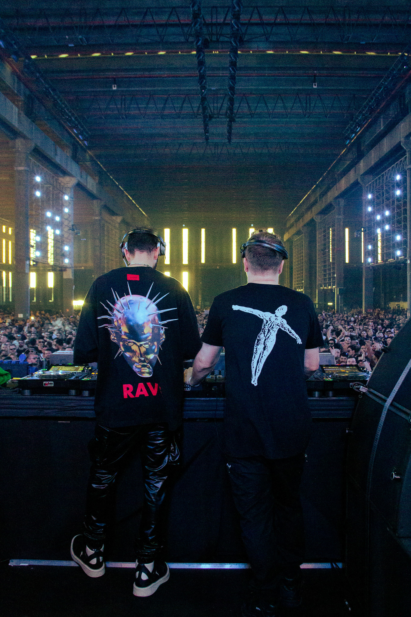 Adriatique @ X by Adriatique, September 2023 for M.SLive at Arca - São Paulo, BR