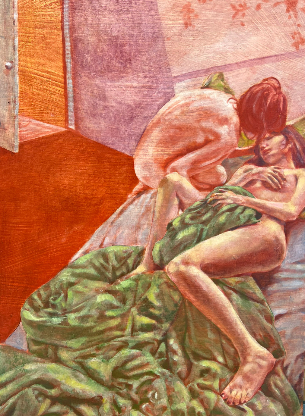 Napping, 2023 Oil on canvas, 36“x48“