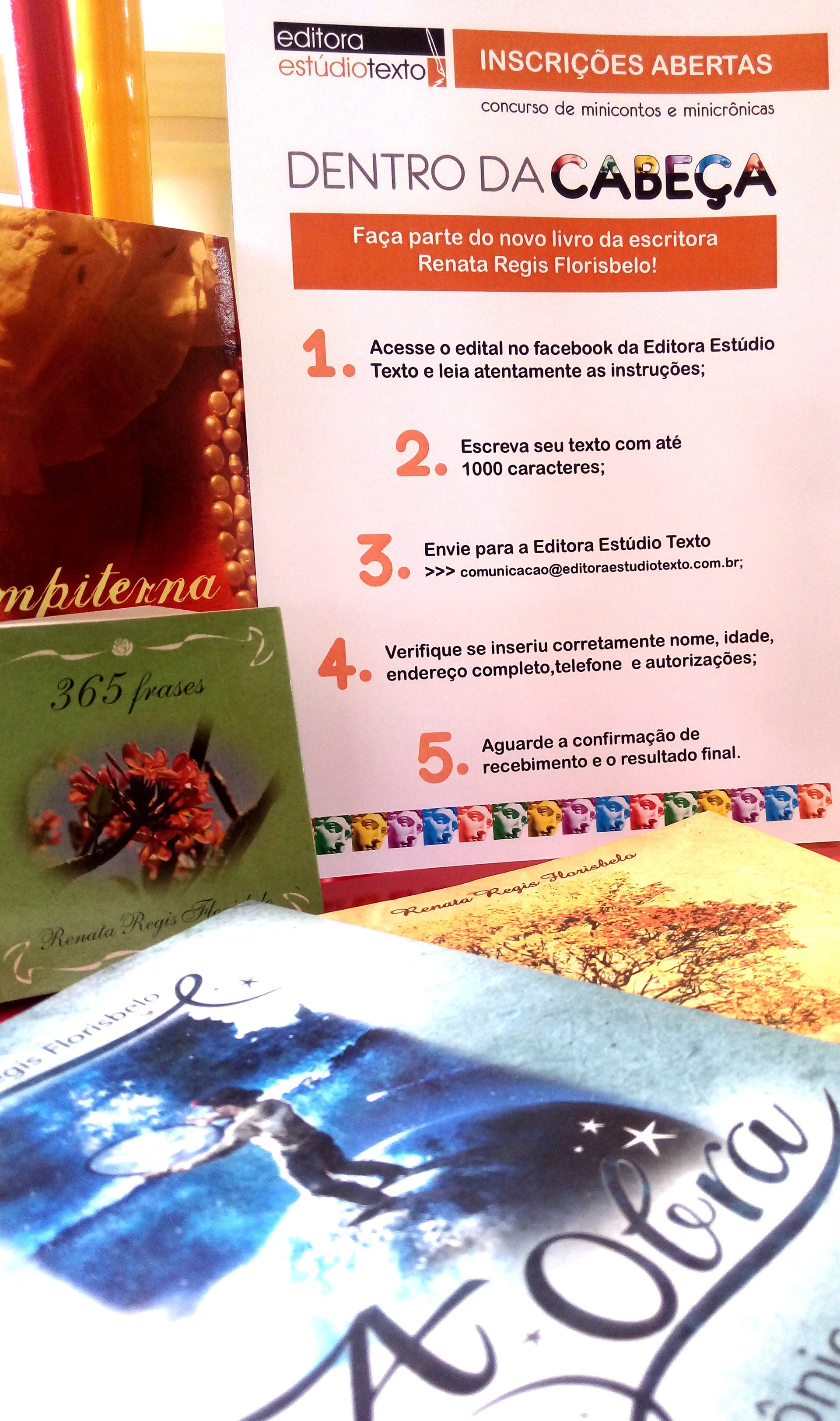 Concurso cultural de minicontos e minicrônicas inspirado no livro