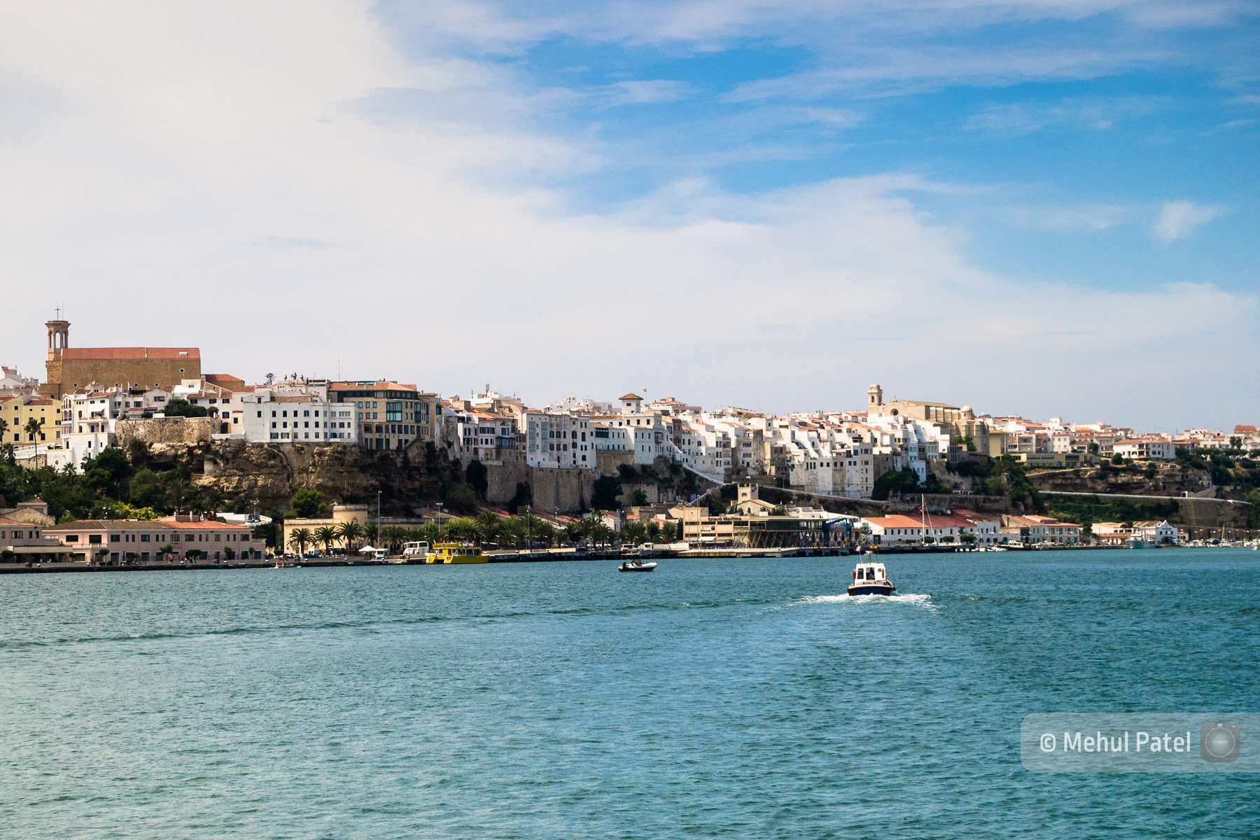 Old town of Mahon on the island of Menorca, Spain. Published on magazine website