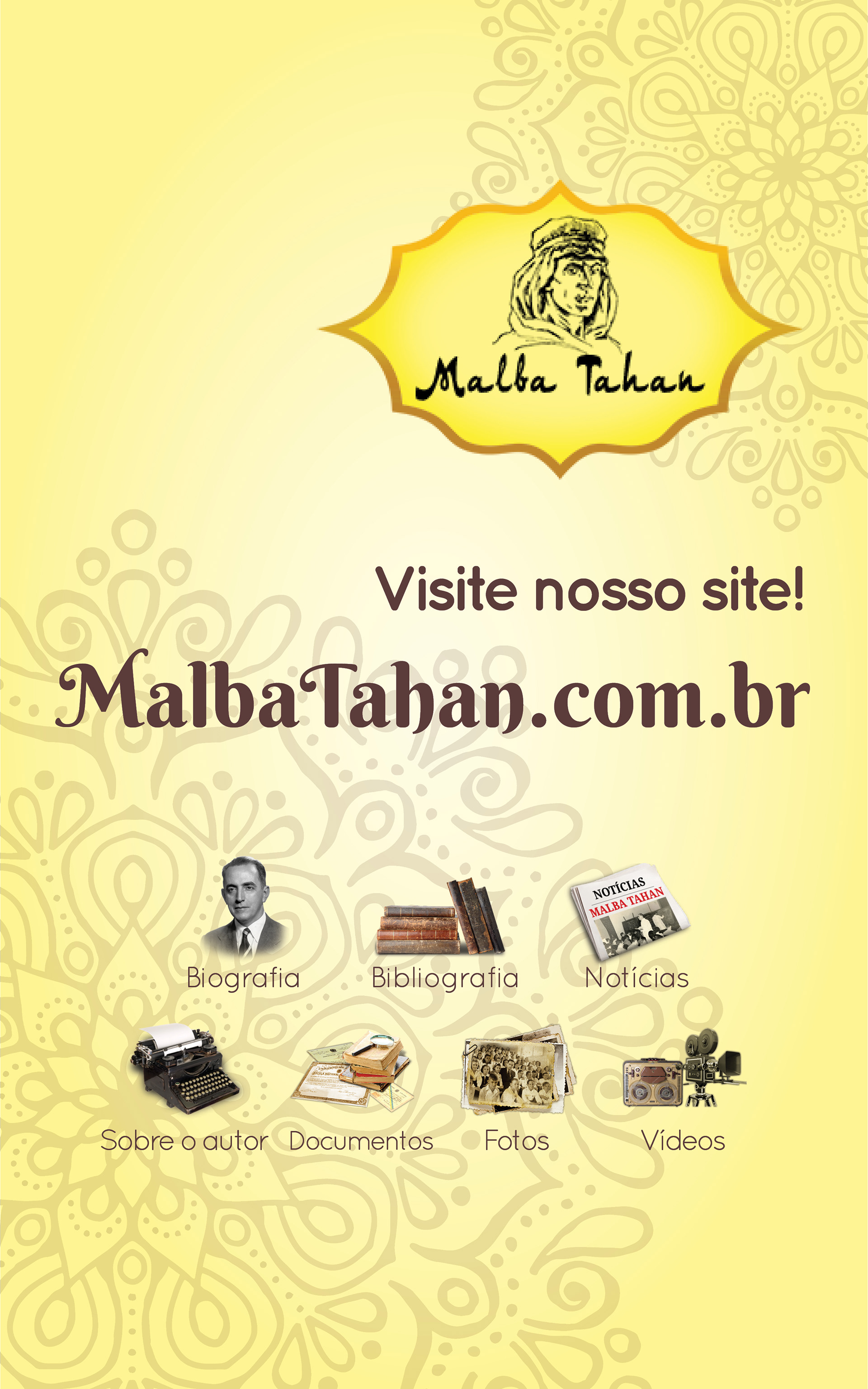 Story para facebook de Malba Tahan, interação com seguidores design de Marina Nunes Celestino, especialista de marketing