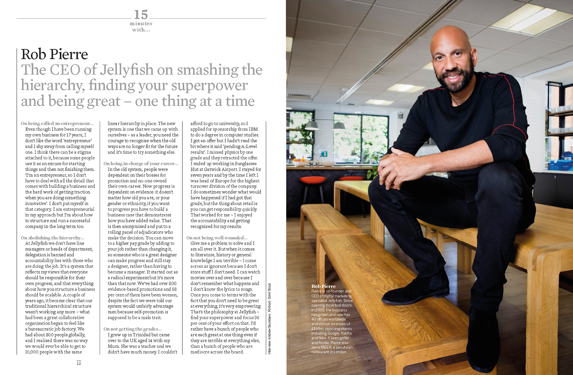 Work Magazine - 15 mins with