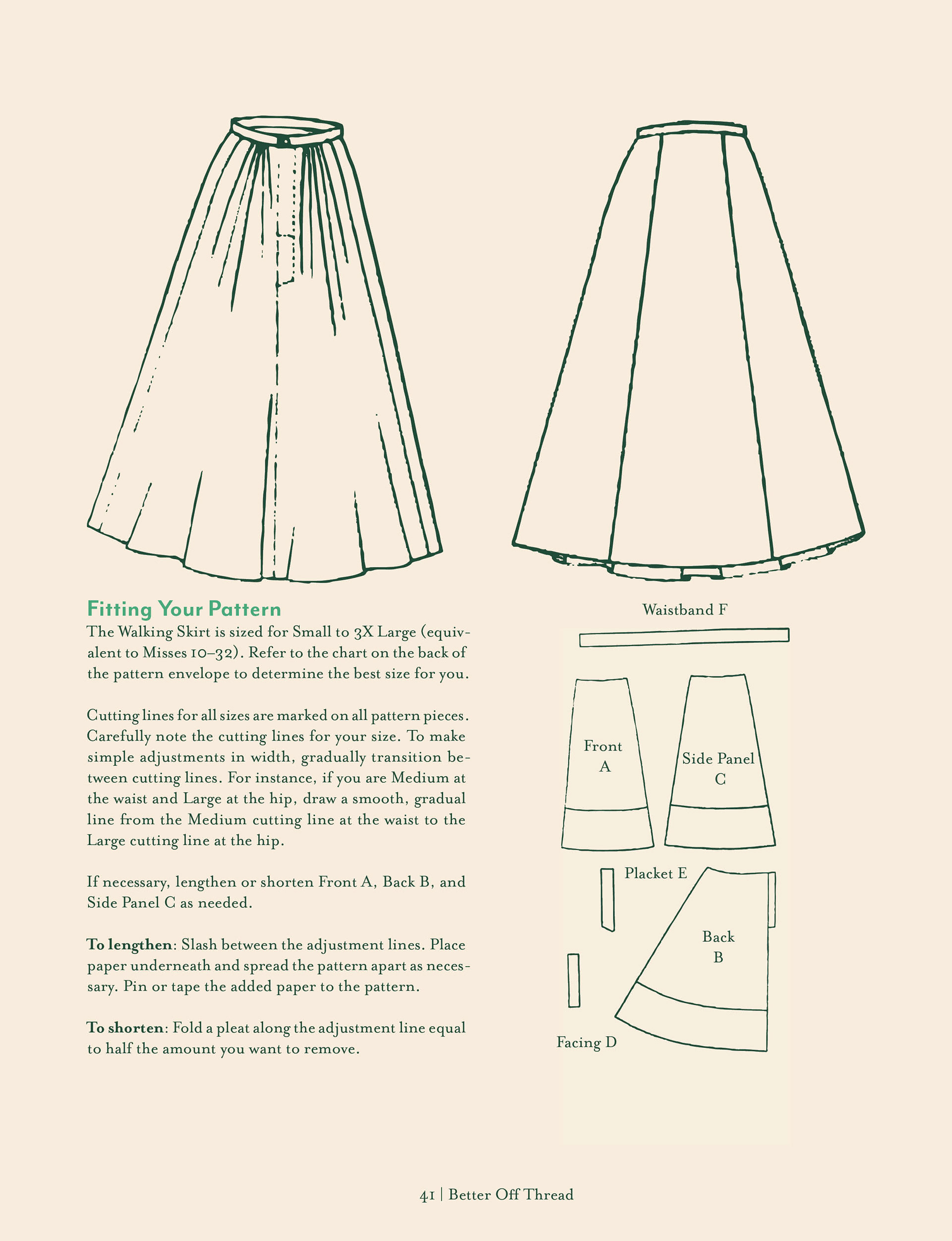 Free Skirt Pattern