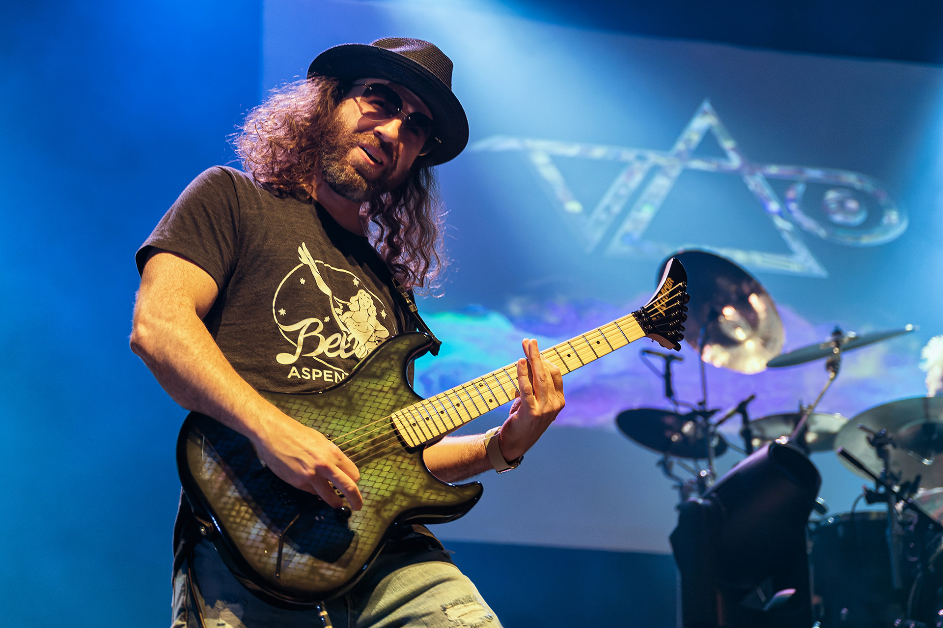 Steve Vai on stage