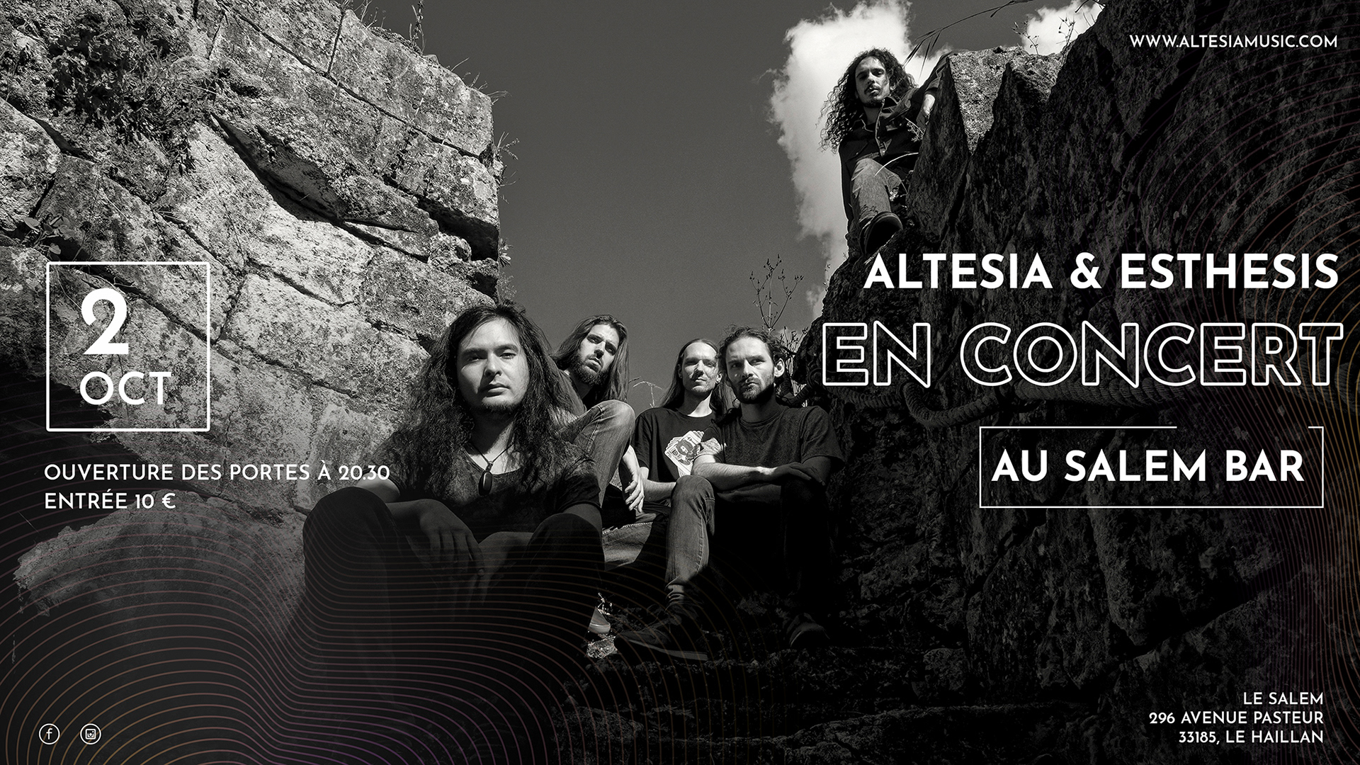 Altesia Band en concert au Salem Bar