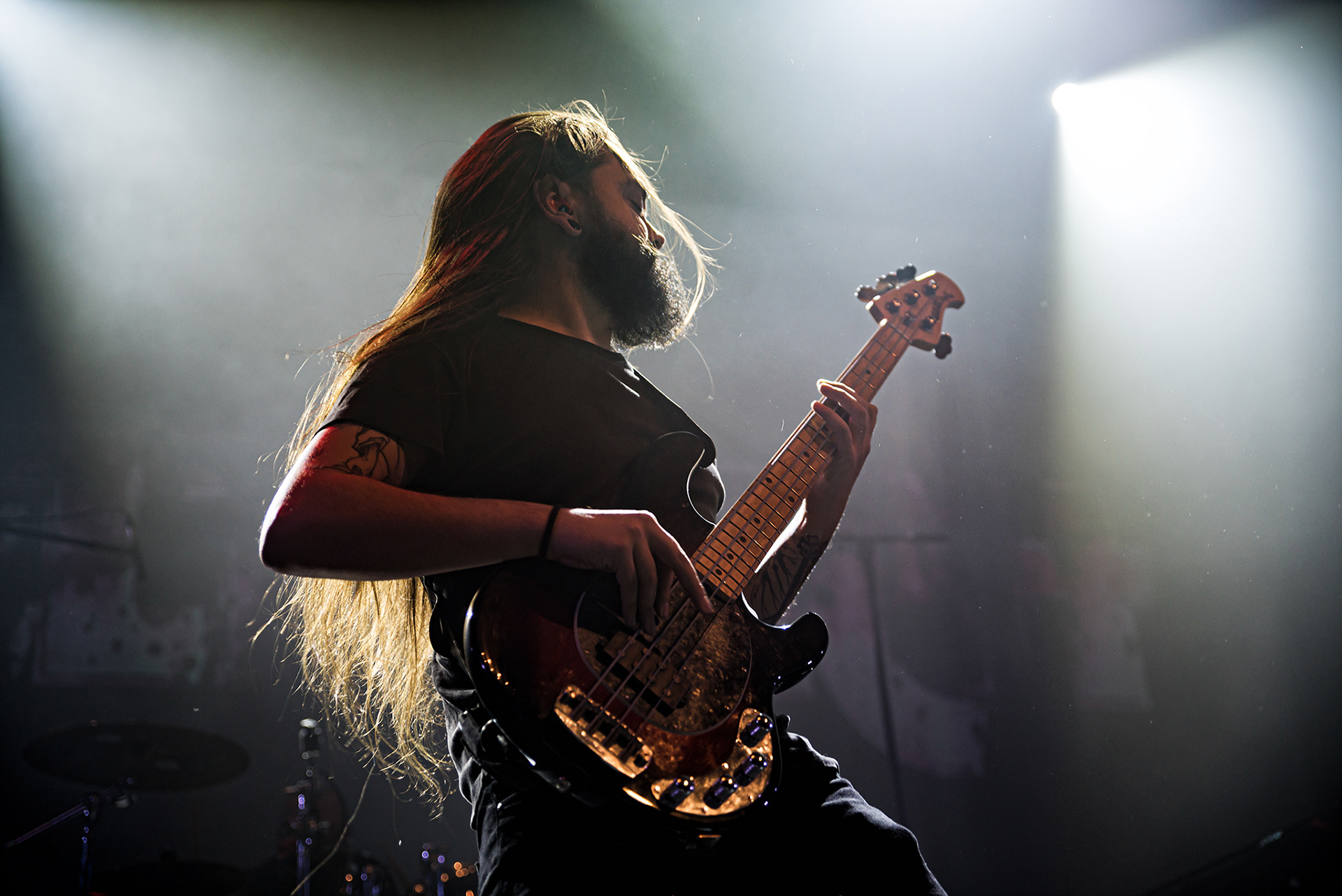 Dario Lastrucci from Eldritch on bass