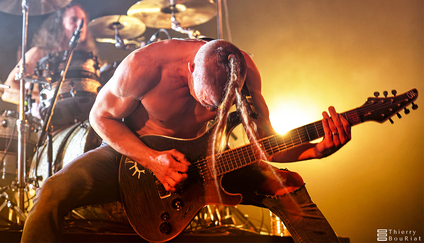 Johan Hallgren from Pain Of Salvation live at the Ready for Prog Festival 2019 - Thierry Bouriat photographe de concerts