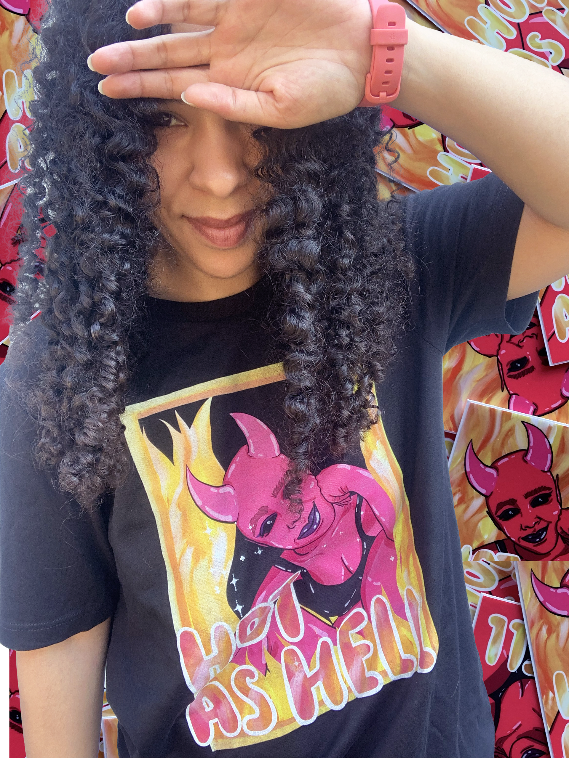 Hot as Hell, digital print, 2022