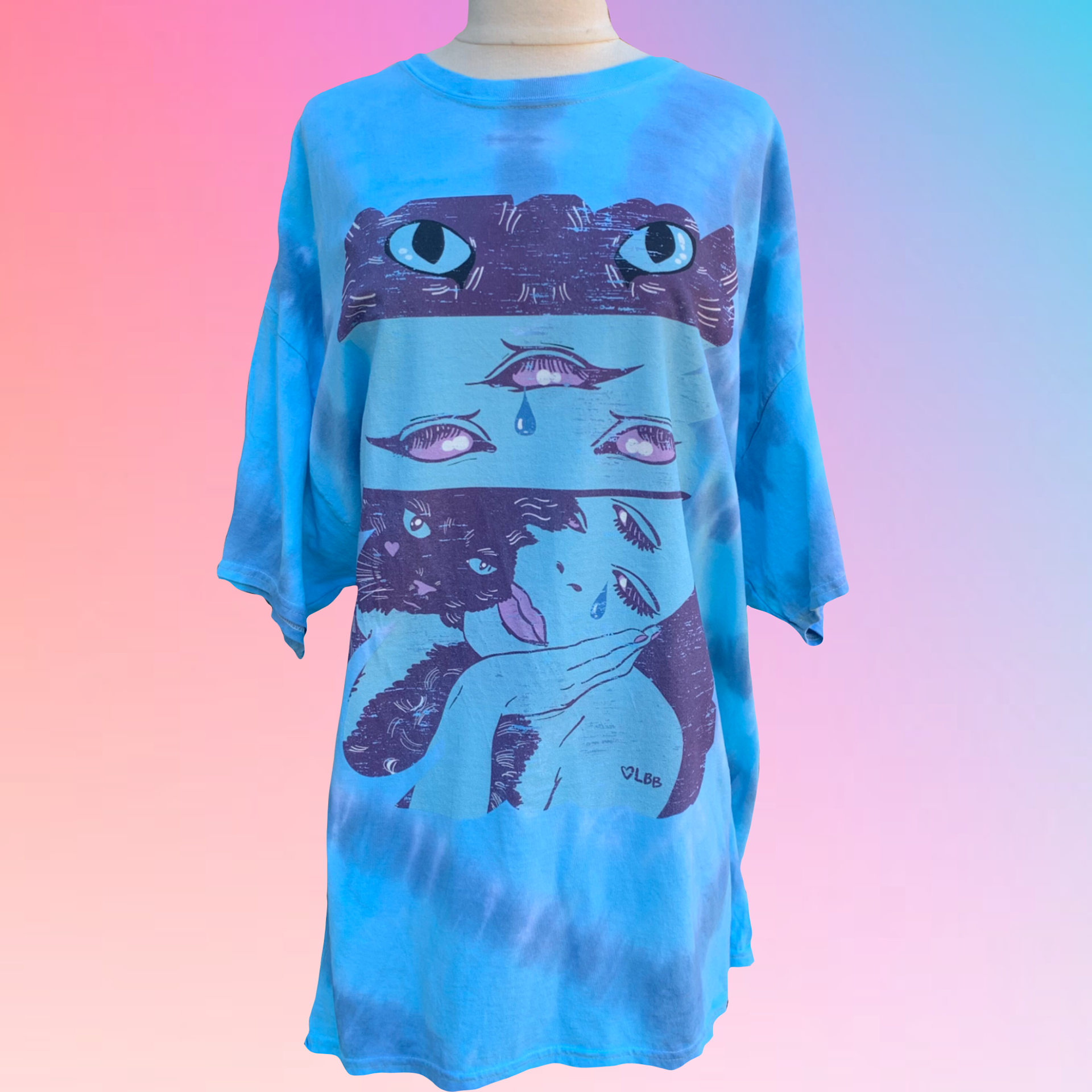Cat Love, digital print, 2022