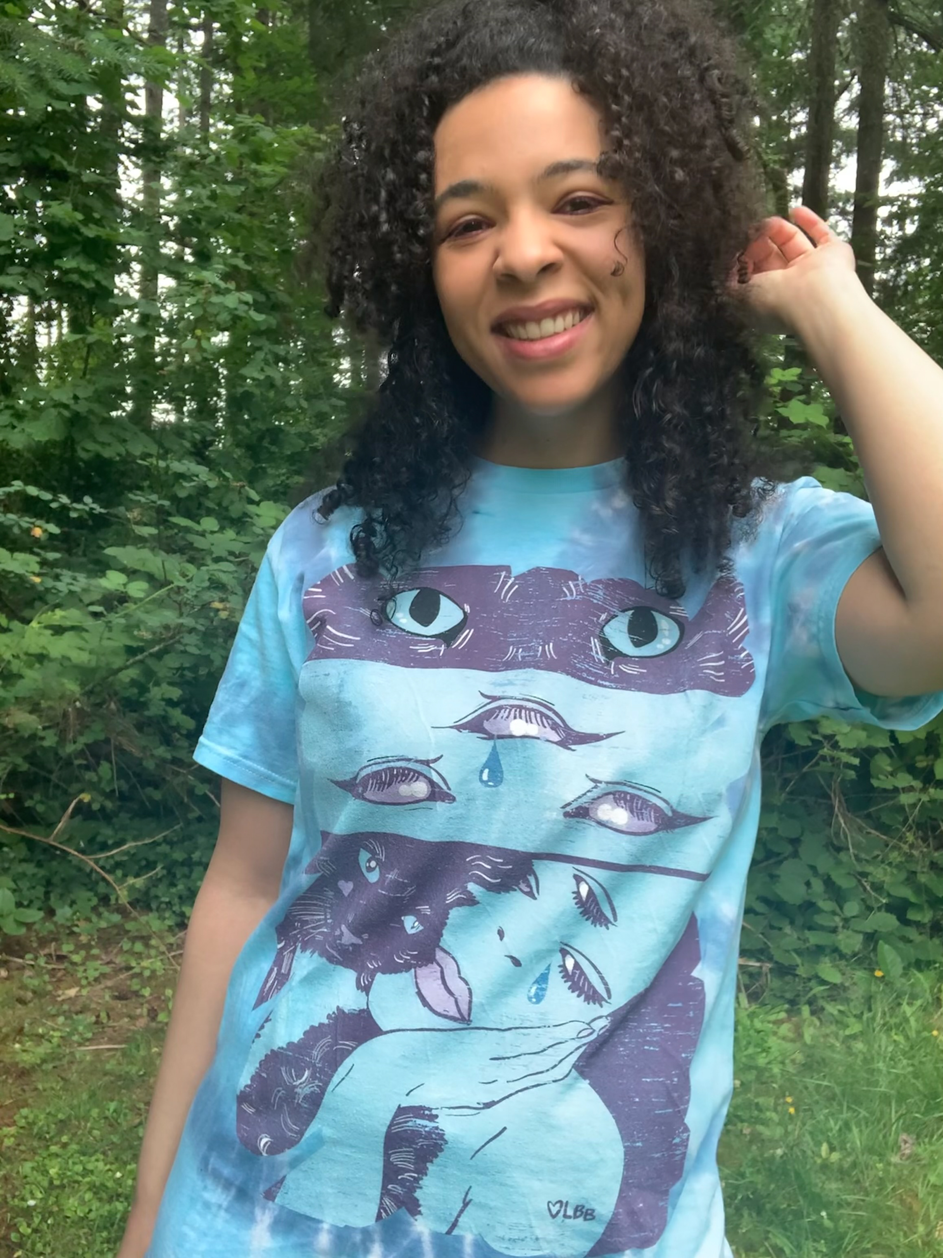 Cat Love, digital print, 2022