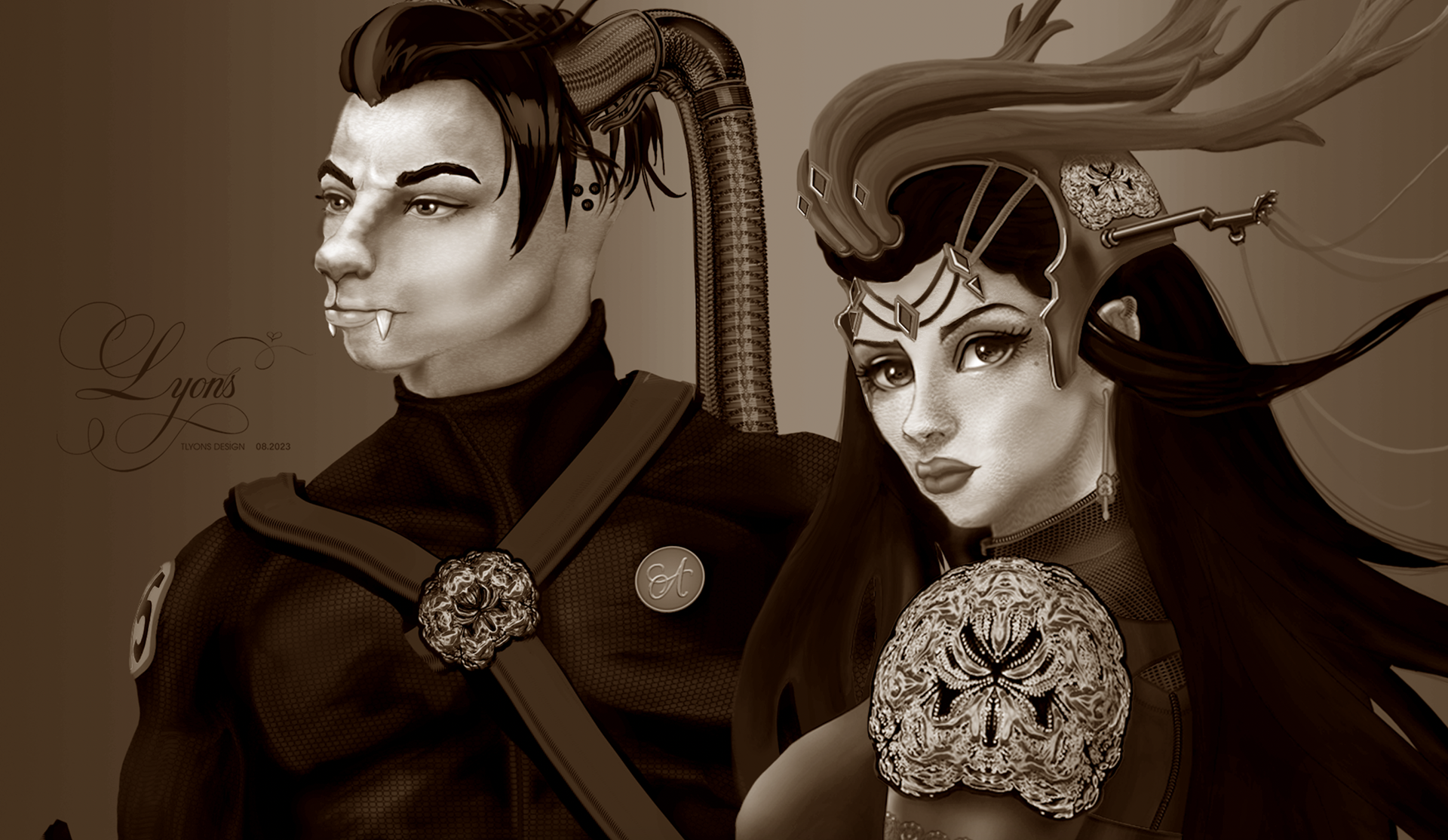 Male and Female Time Travelers