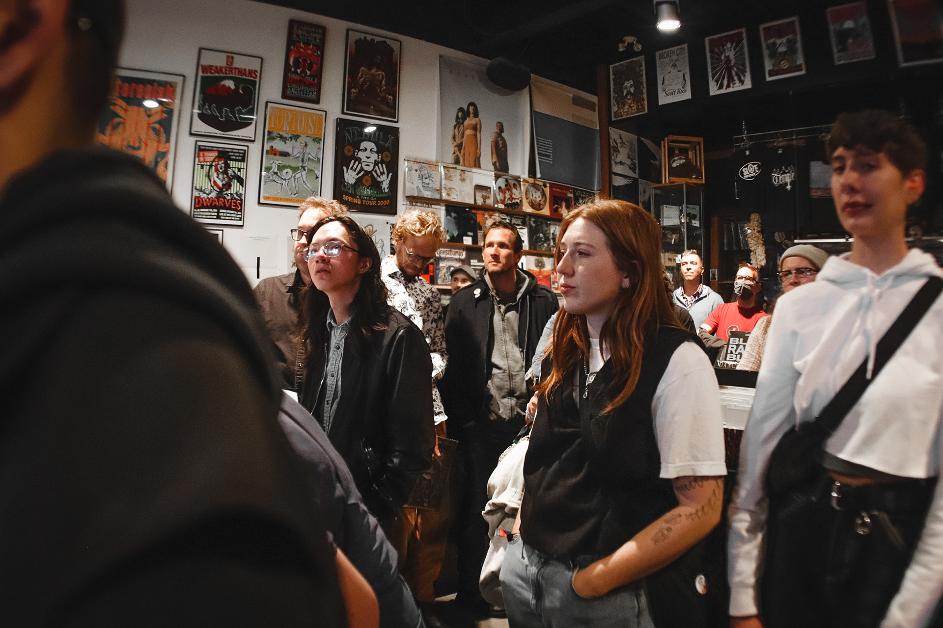 Audience in Sloth Records