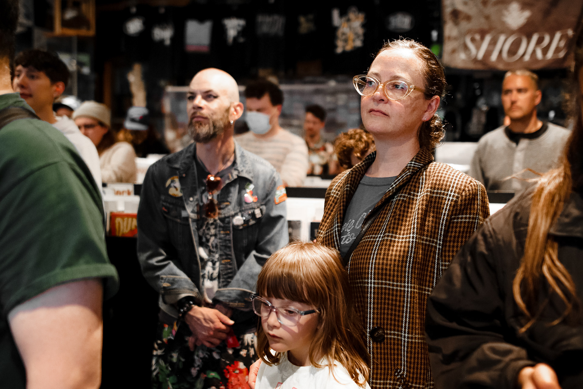 Audience in Sloth Records